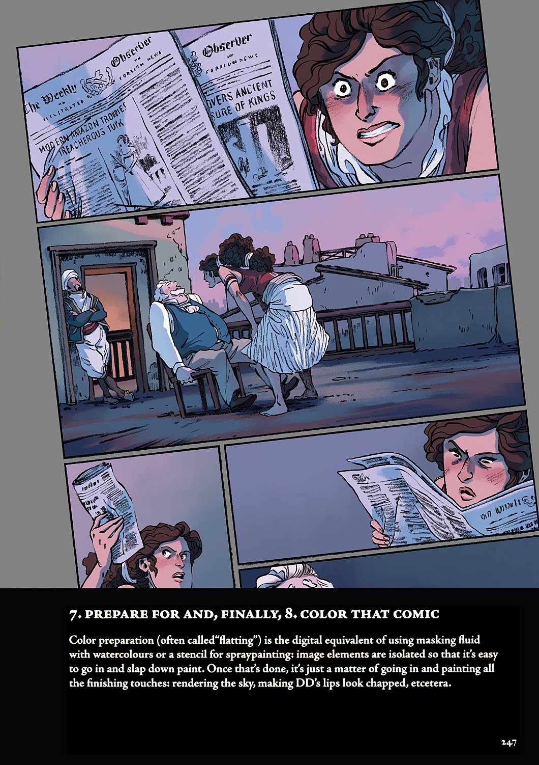 Read online Delilah Dirk and the Pillars of Hercules comic -  Issue # TPB (Part 3) - 48