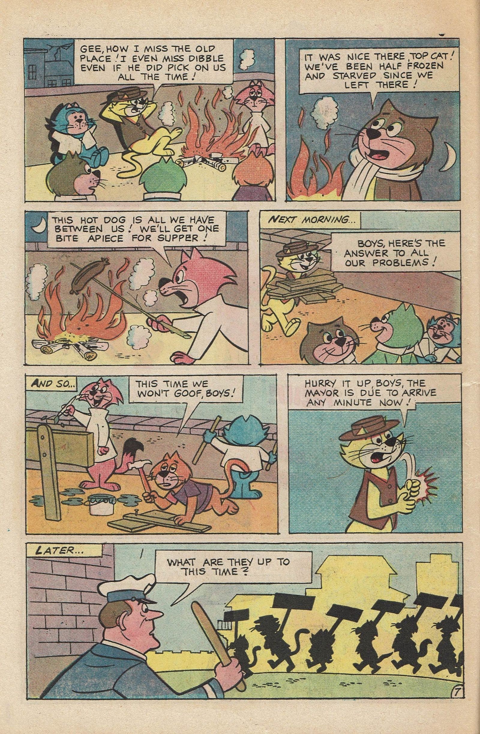 Read online Top Cat (1970) comic -  Issue #6 - 8