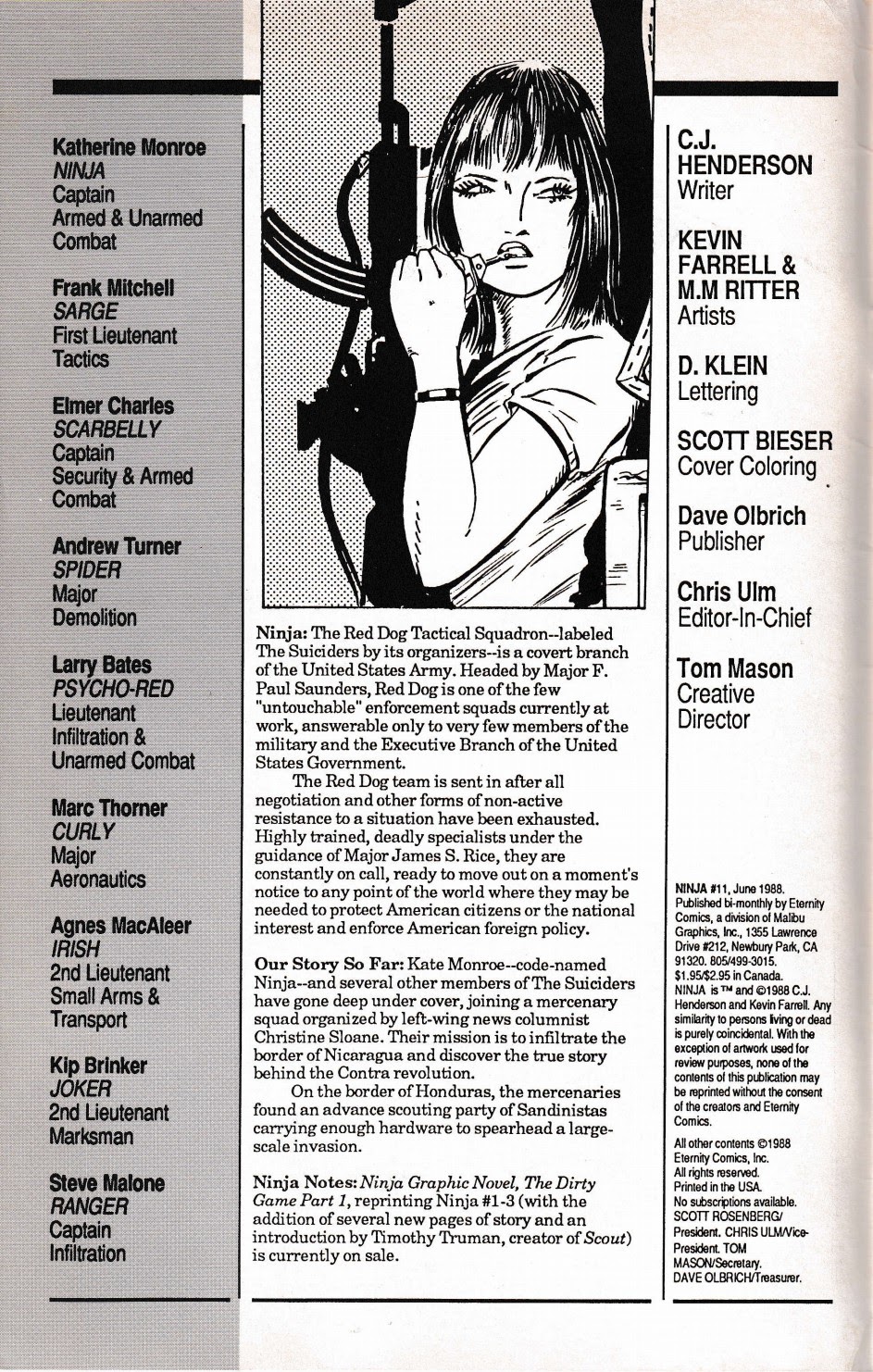 Read online Ninja comic -  Issue #11 - 2