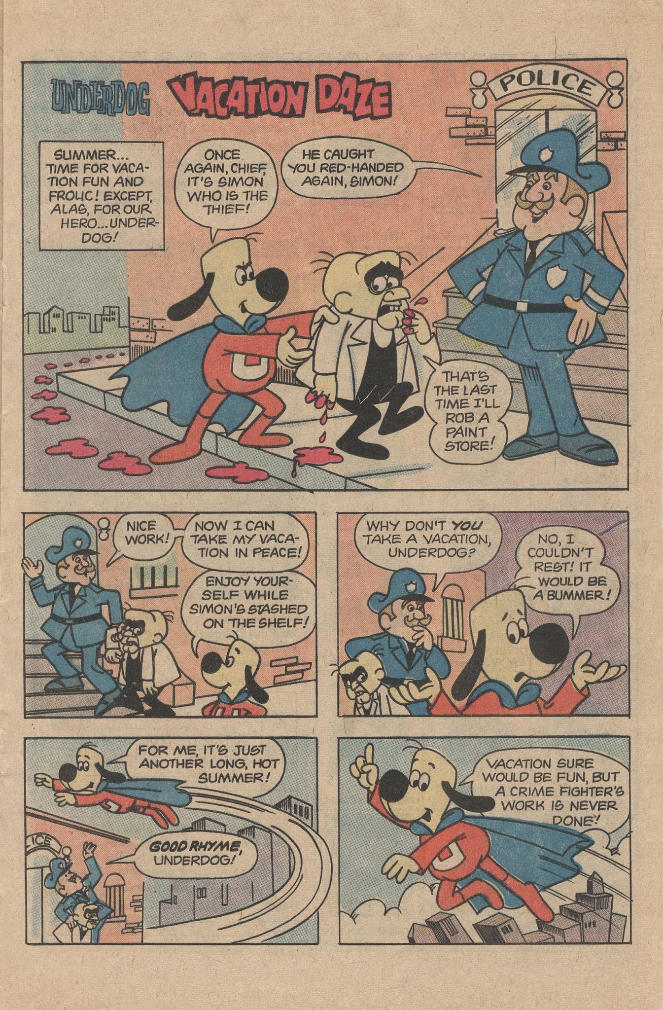 Read online Underdog (1975) comic -  Issue #20 - 17