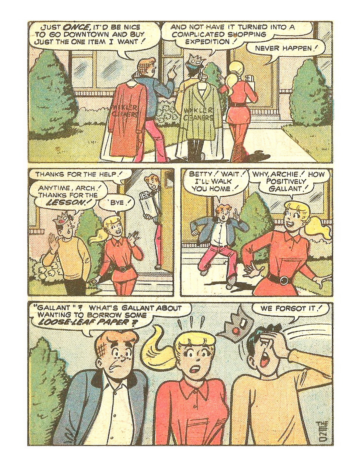 Read online Archie's Double Digest Magazine comic -  Issue #38 - 46