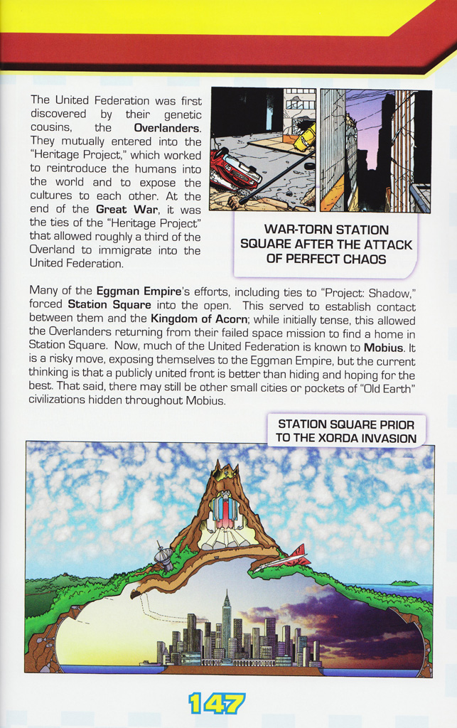 Read online Sonic the Hedgehog: The Complete Sonic Comic Encyclopedia comic -  Issue # TPB - 149