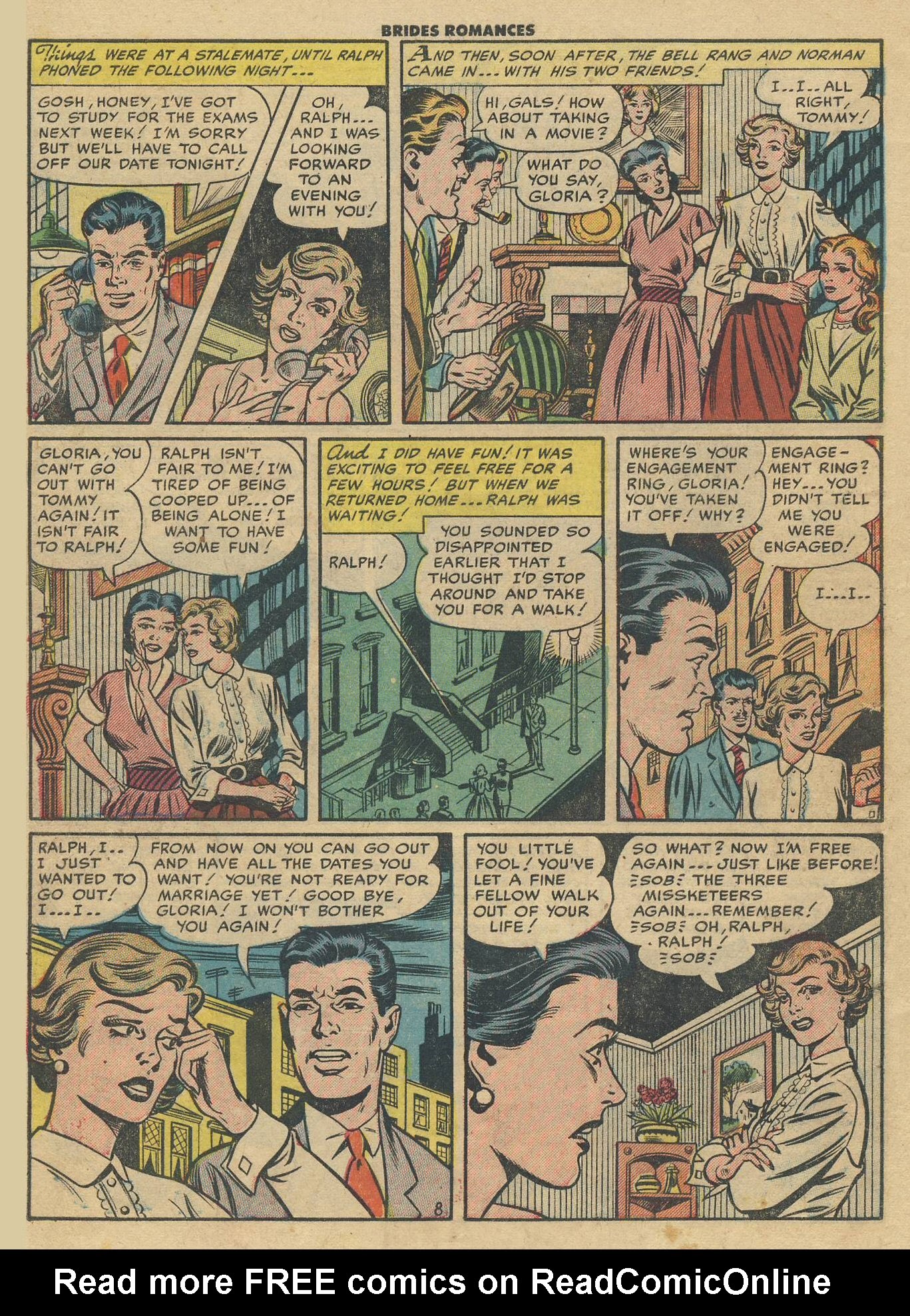 Read online Brides Romances comic -  Issue #3 - 10