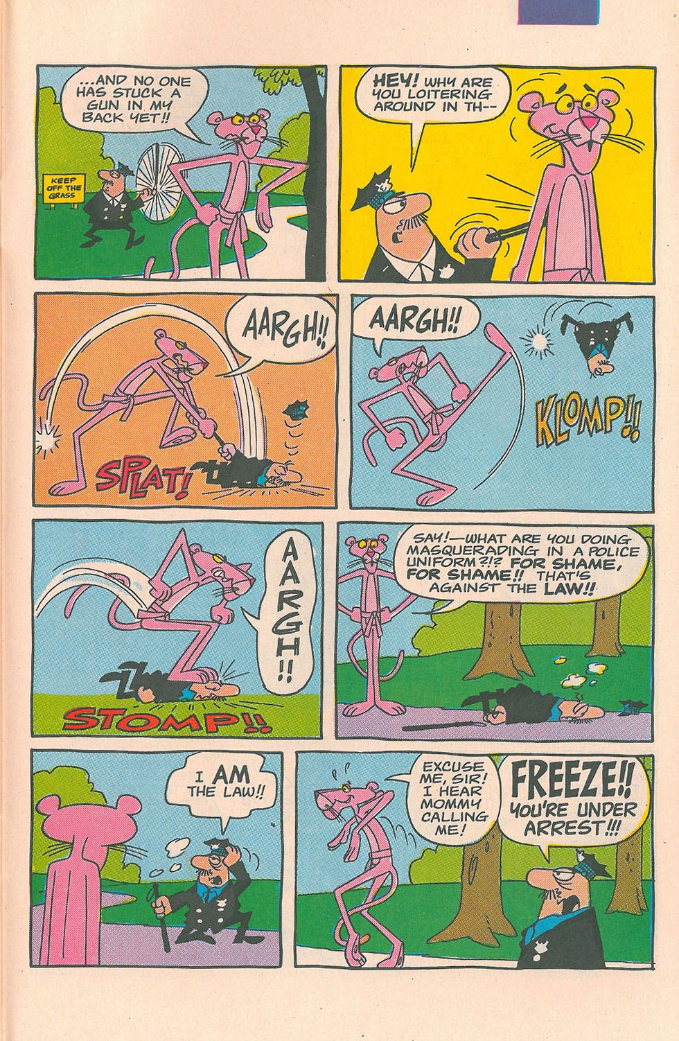 Read online Pink Panther comic -  Issue #1 - 30