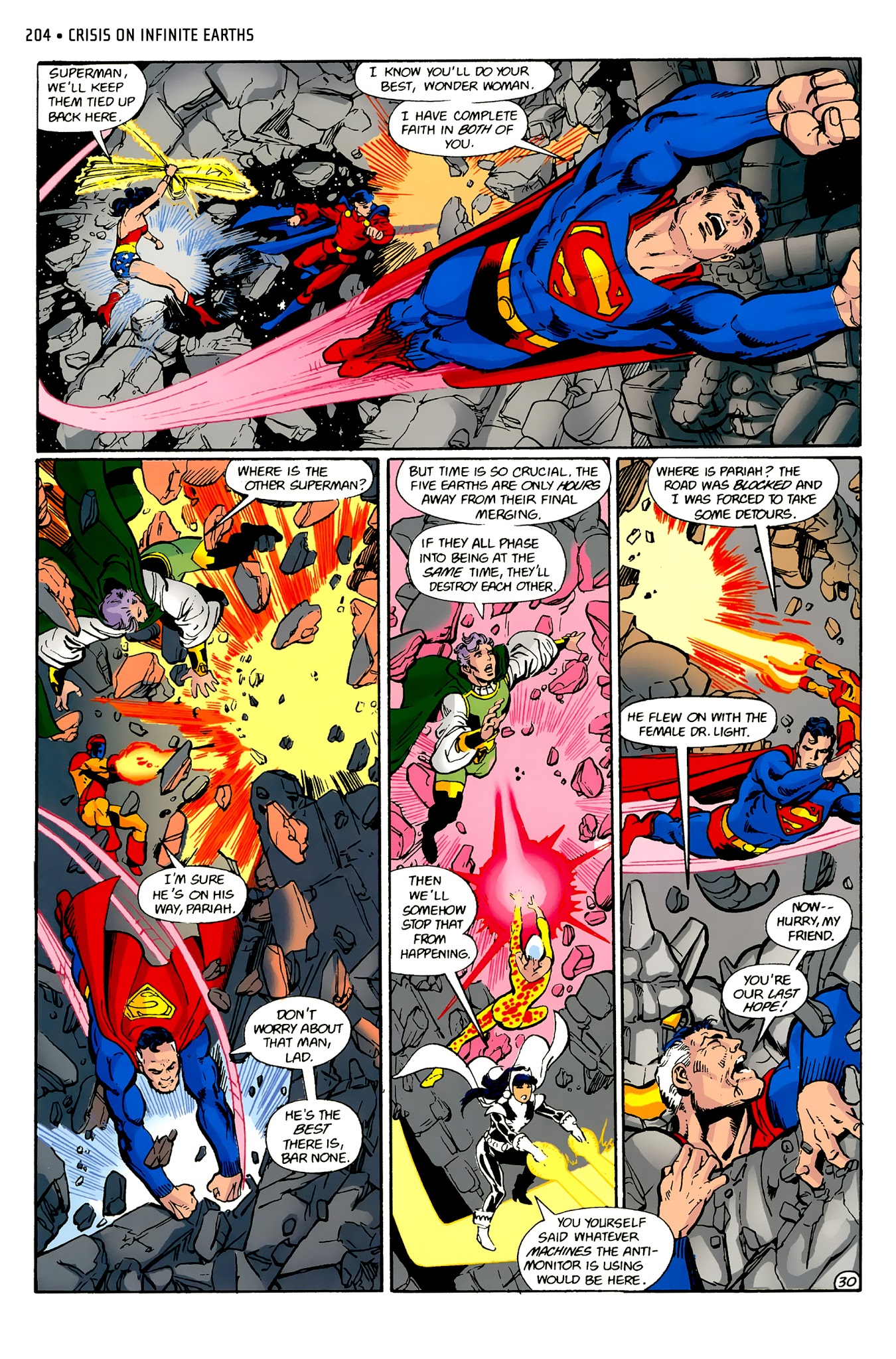 Read online Crisis on Infinite Earths (1985) comic -  Issue # _Absolute Edition 2 - 31