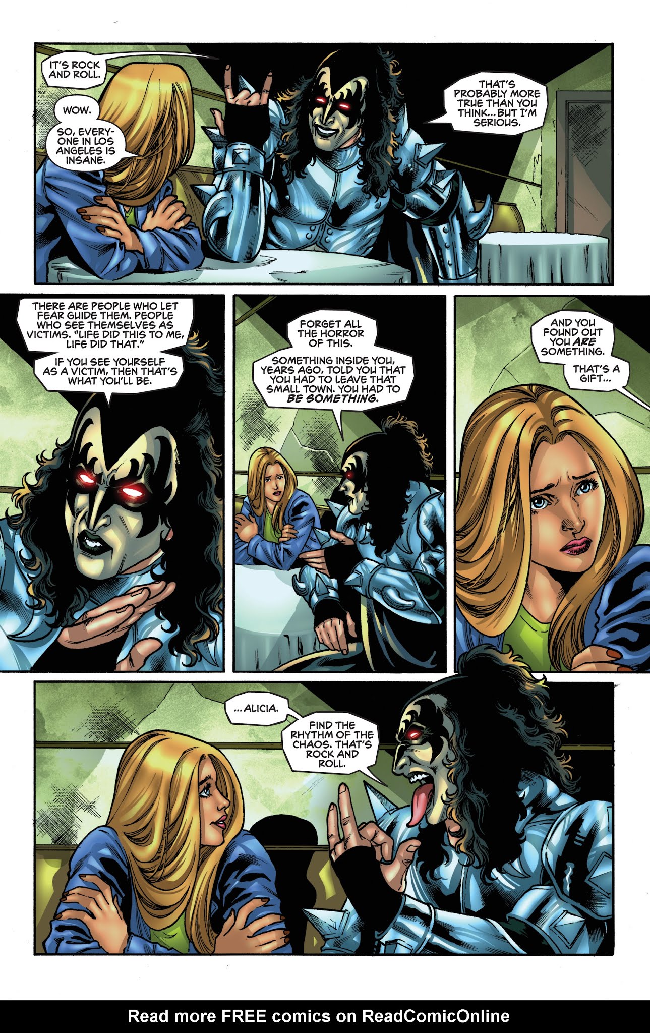 Read online KISS: Blood and Stardust comic -  Issue #3 - 15