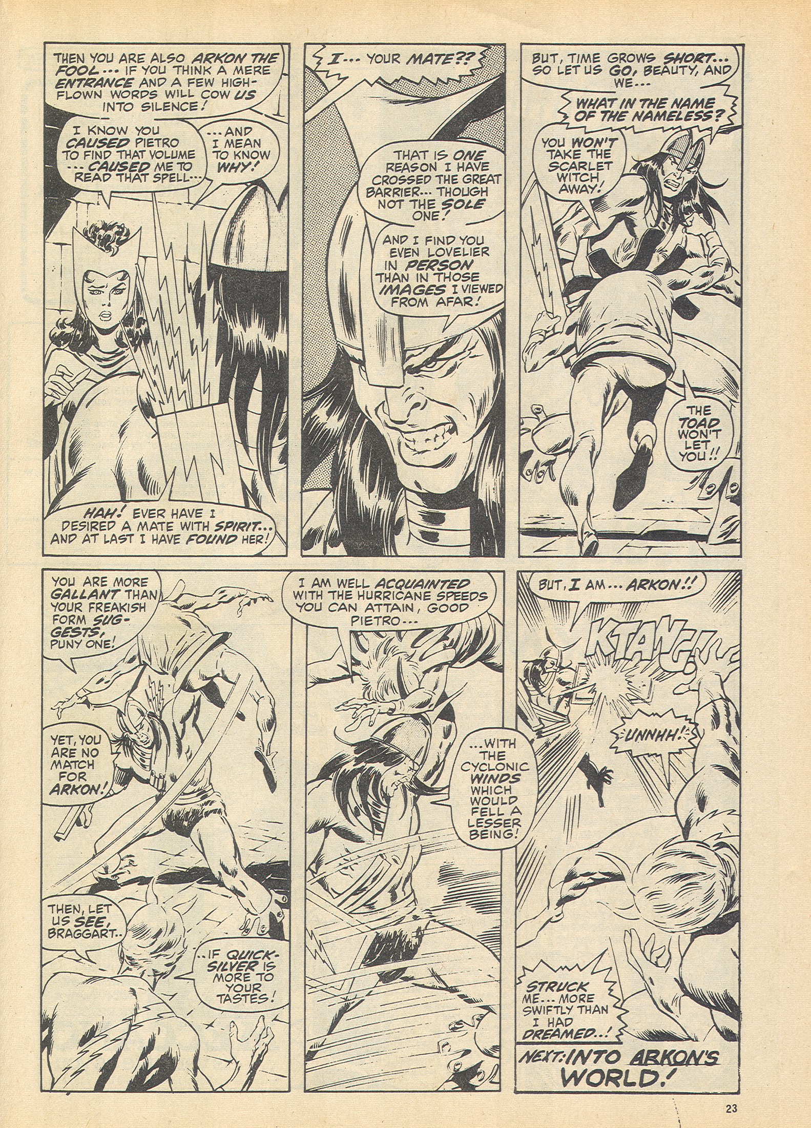 Read online The Avengers (1973) comic -  Issue #114 - 23