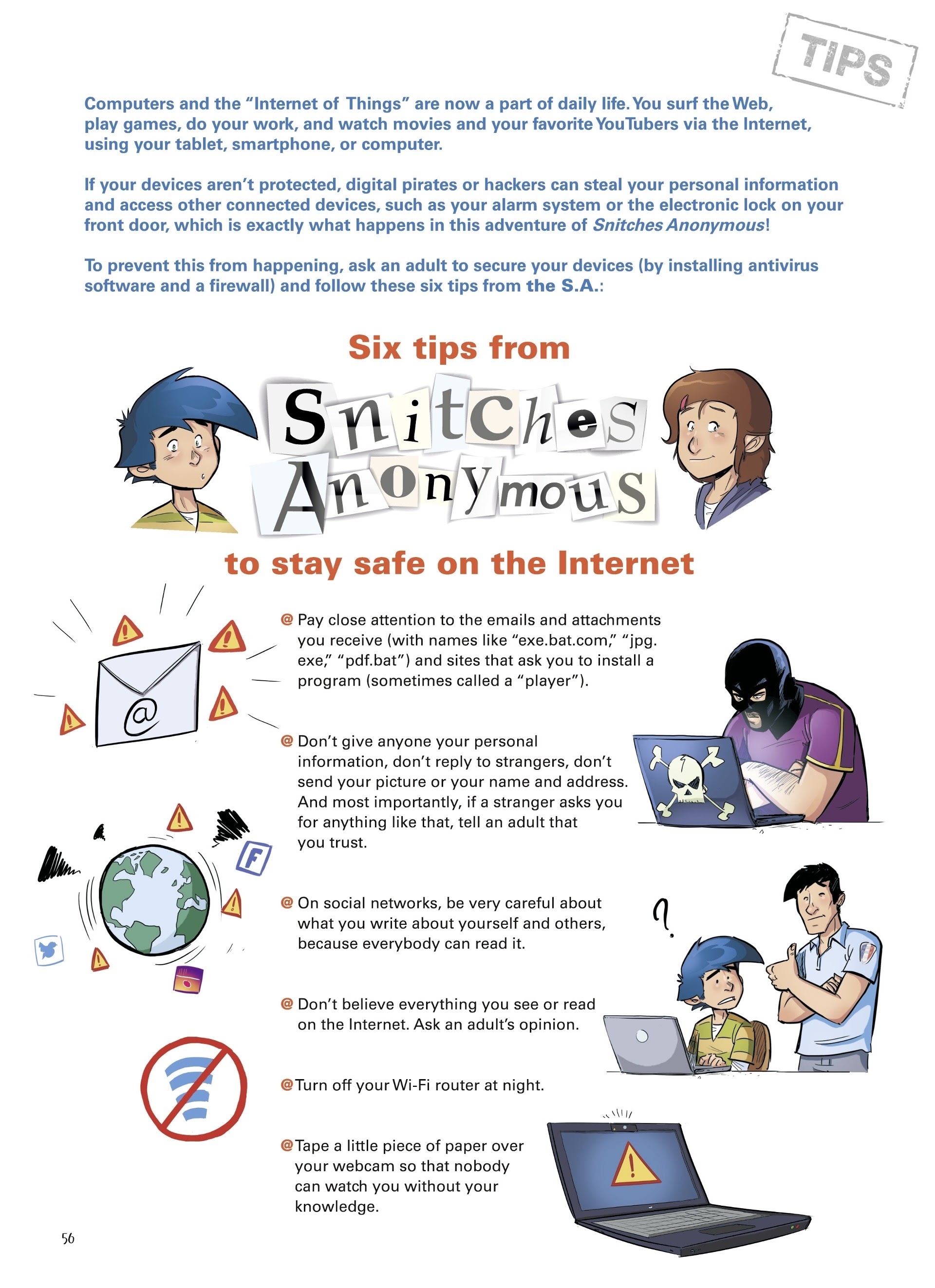 Read online Snitches Anonymous comic -  Issue # Full - 56