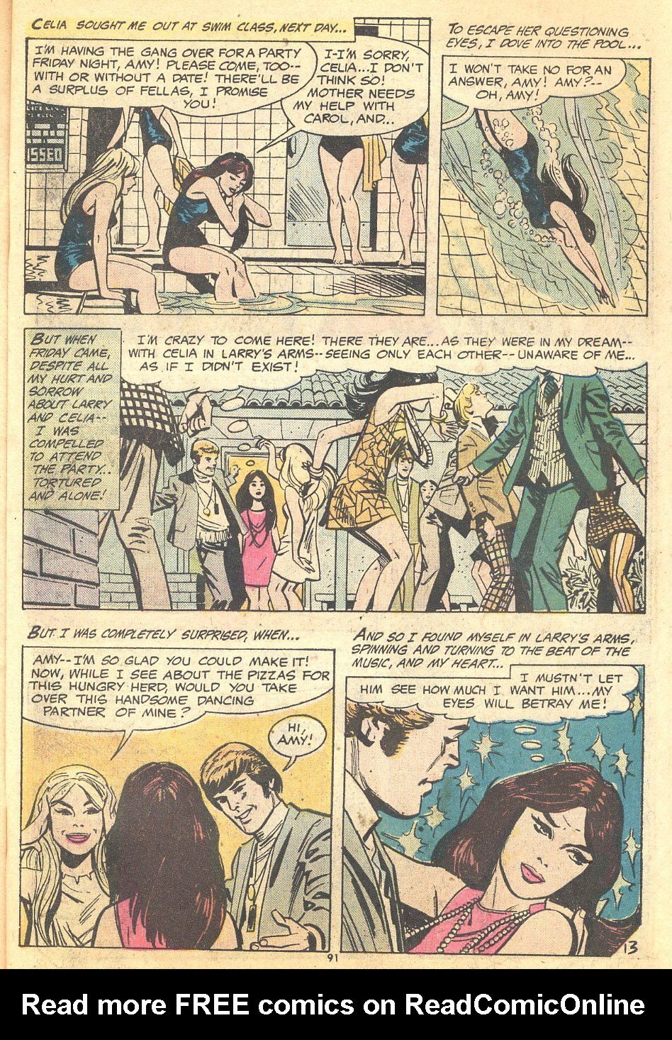 Read online Young Love (1963) comic -  Issue #114 - 91