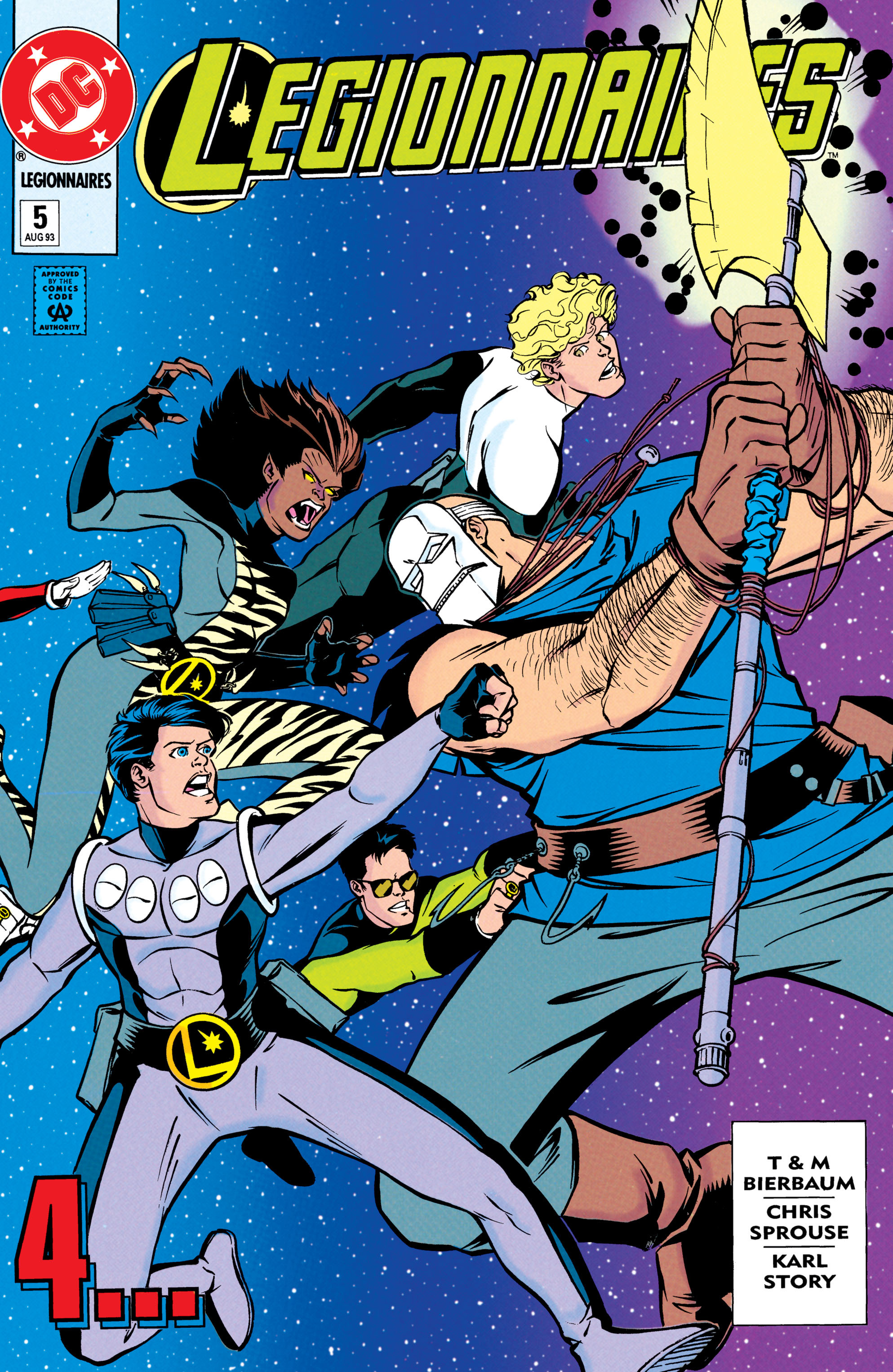 Read online Legionnaires comic -  Issue #5 - 1