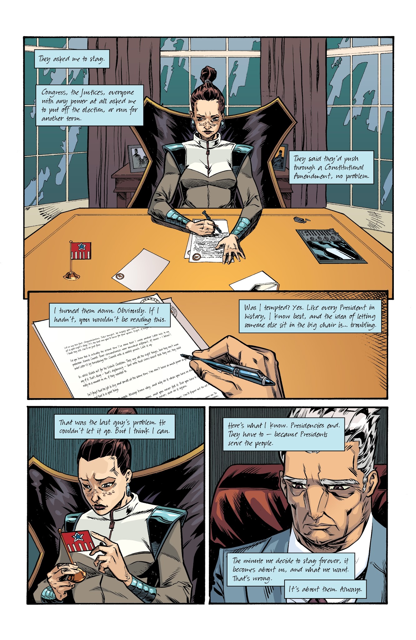 Read online Letter 44 comic -  Issue #35 - 17