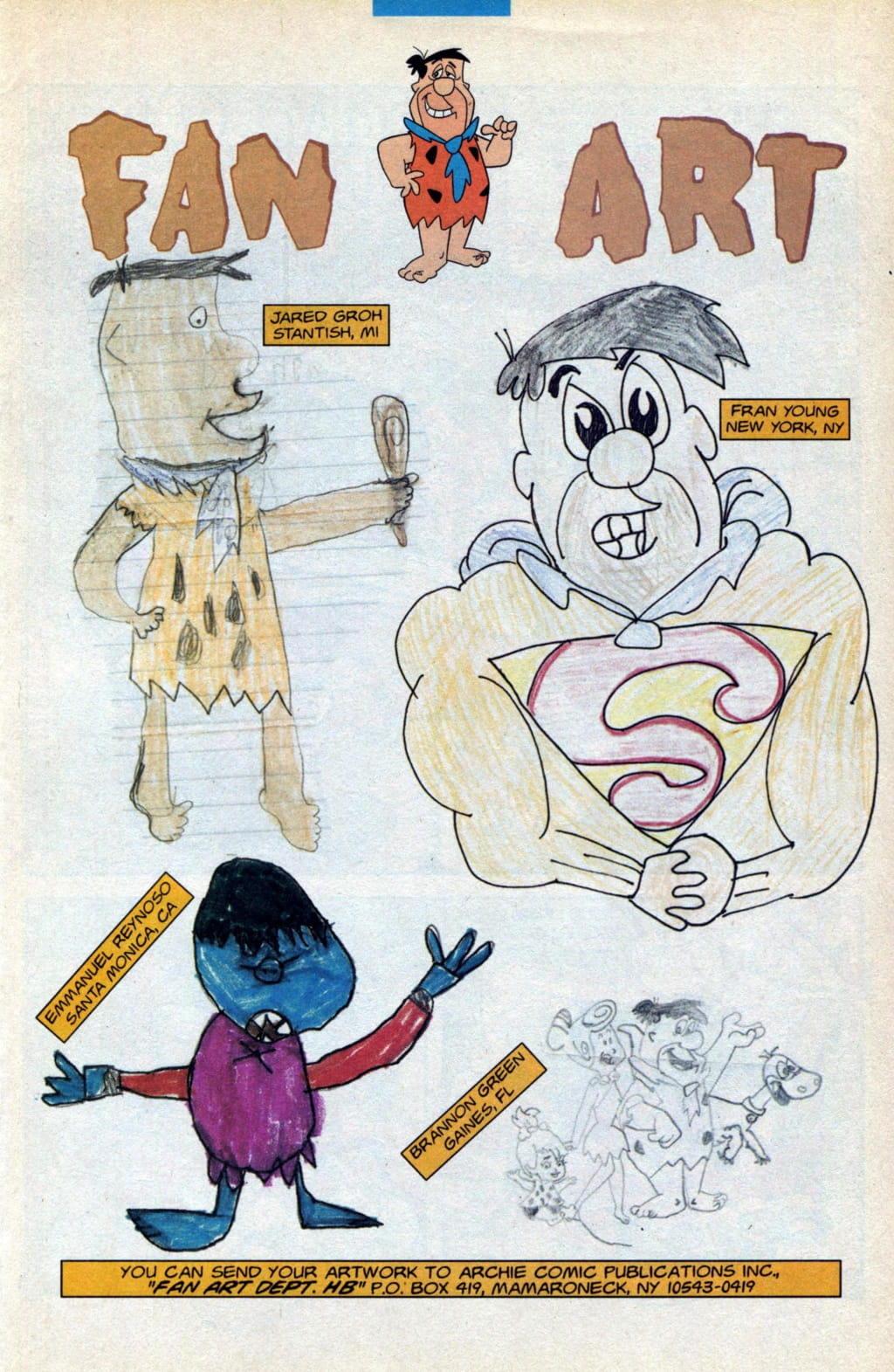 Read online The Flintstones (1995) comic -  Issue #21 - 22
