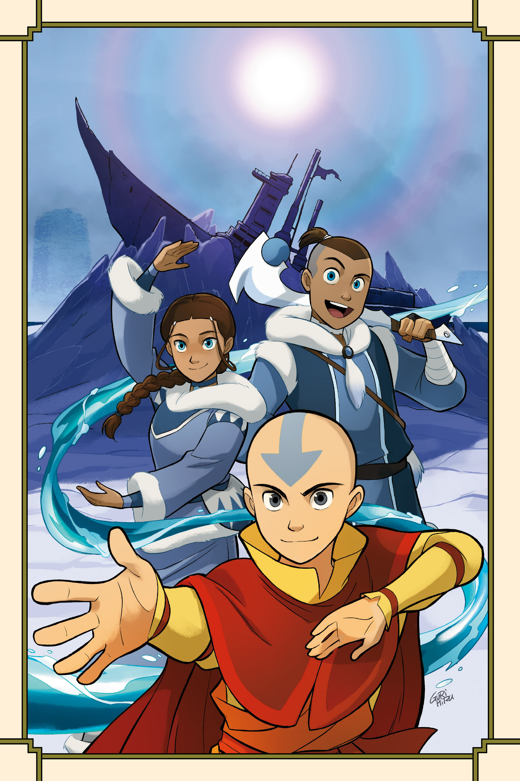 Read online Nickelodeon Avatar: The Last Airbender - North and South comic -  Issue #1 - 4