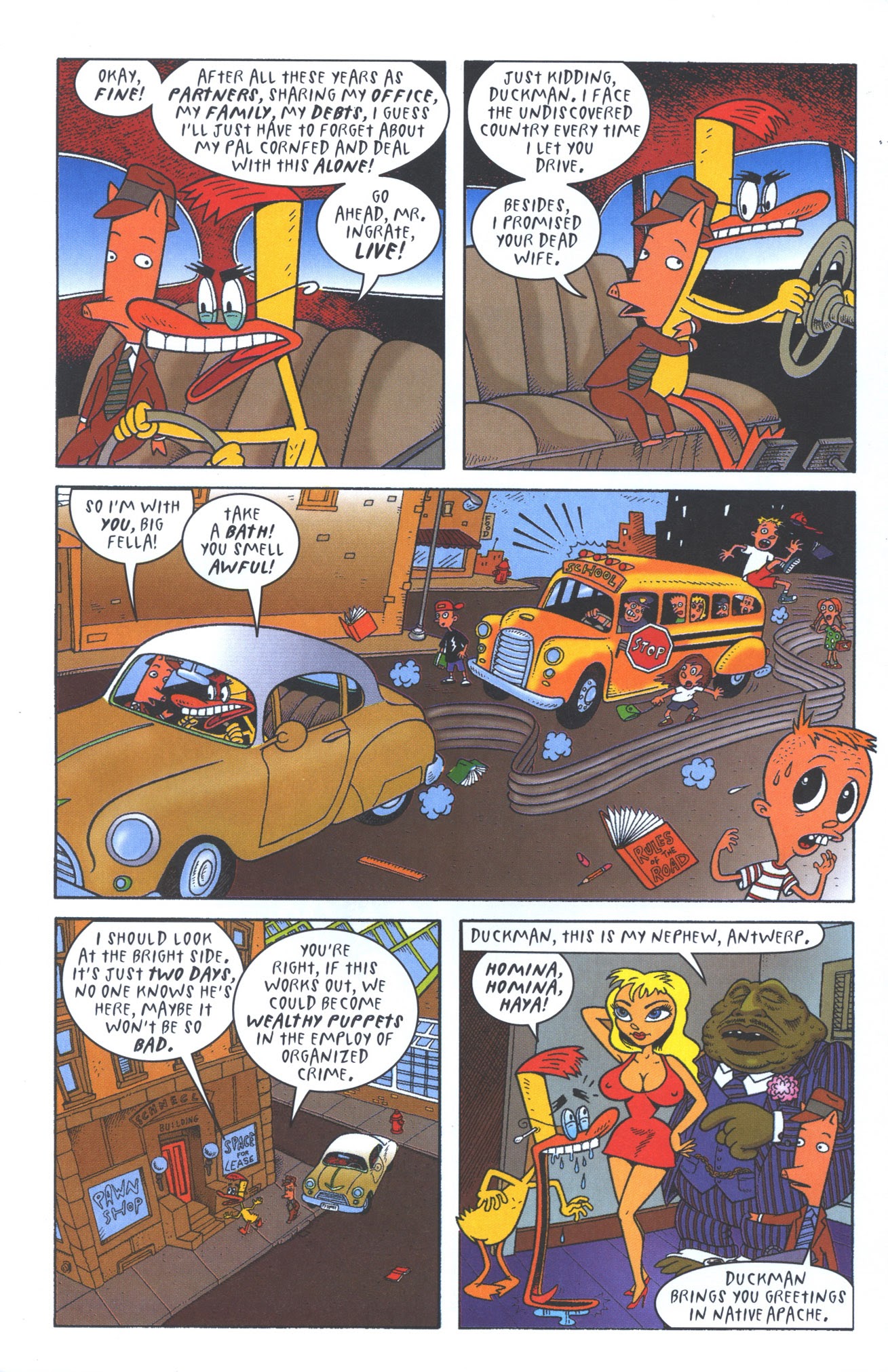 Read online Duckman : The Mob Frog Saga comic -  Issue #1 - 15