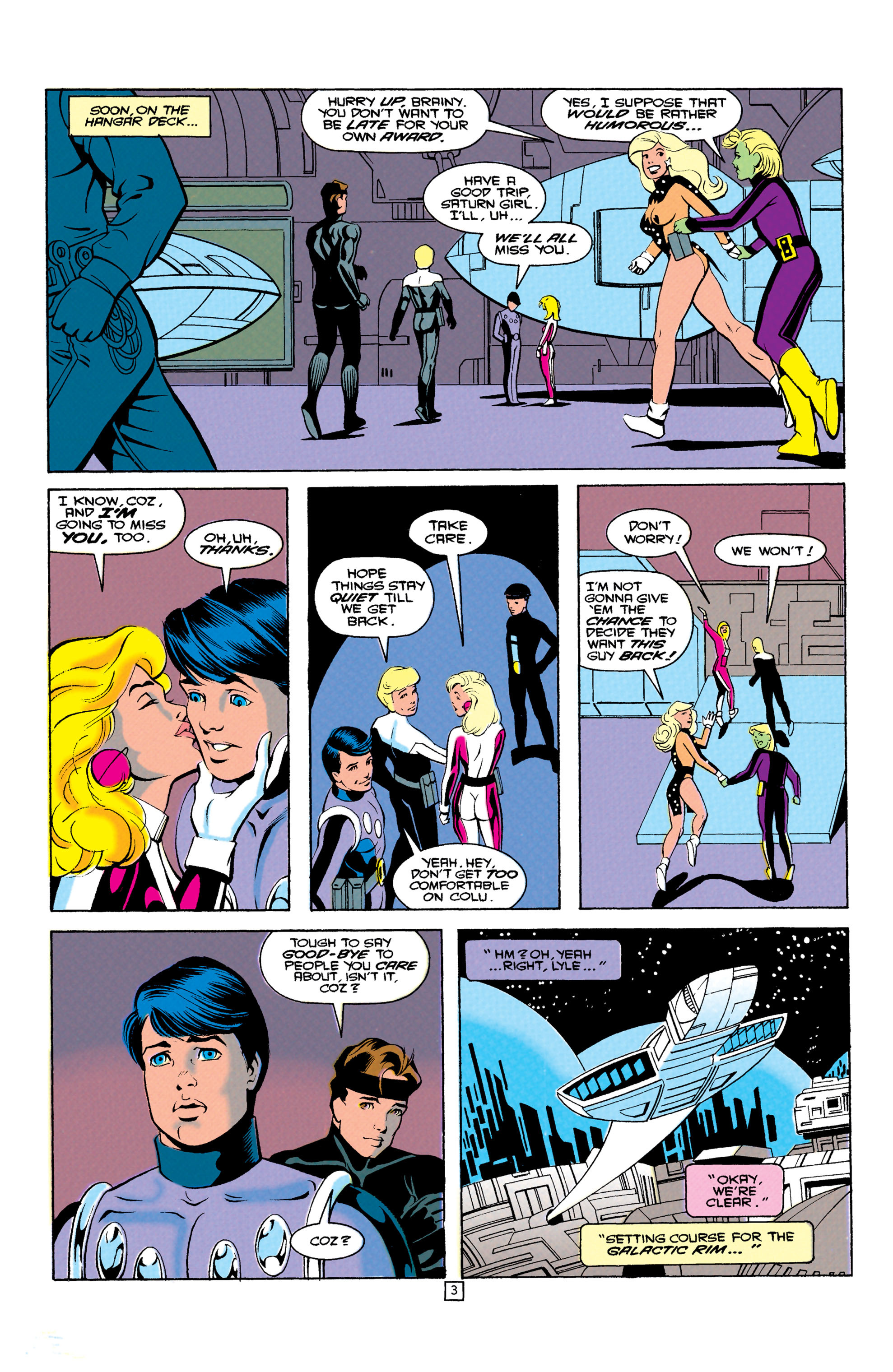 Read online Legionnaires comic -  Issue #8 - 4