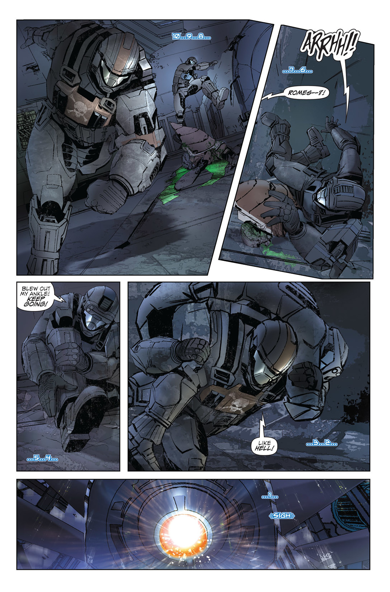 Read online Halo: Helljumper comic -  Issue # Full - 120
