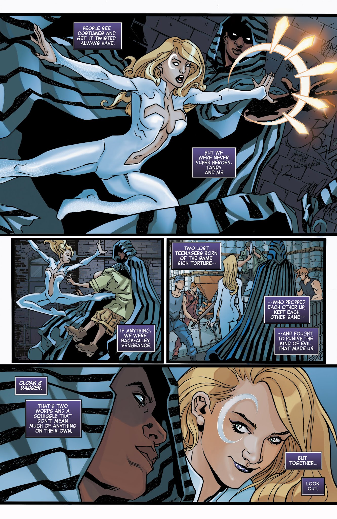 Read online Cloak and Dagger (2018) comic -  Issue #1 - 4