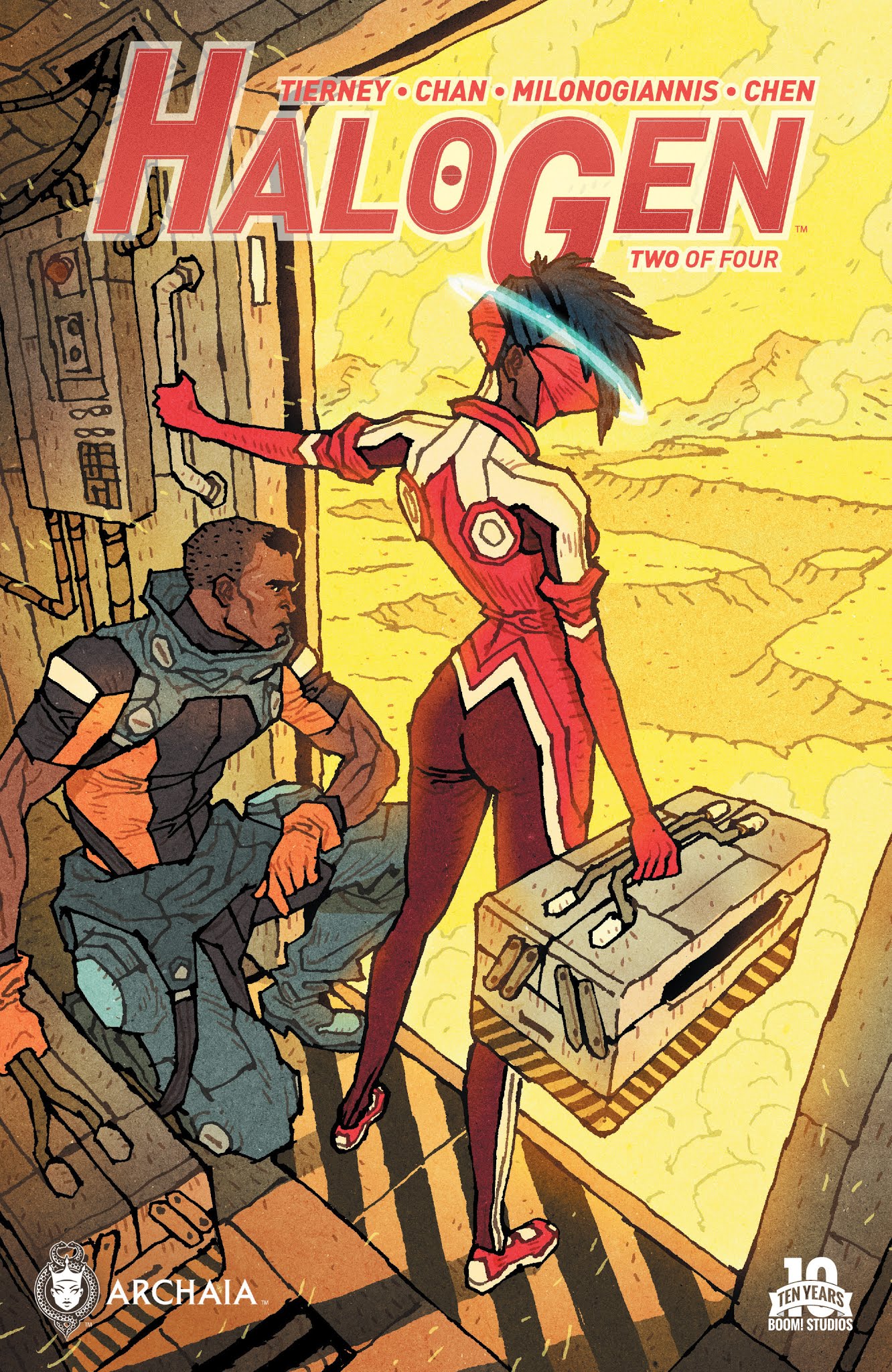 Read online Halogen comic -  Issue #2 - 1