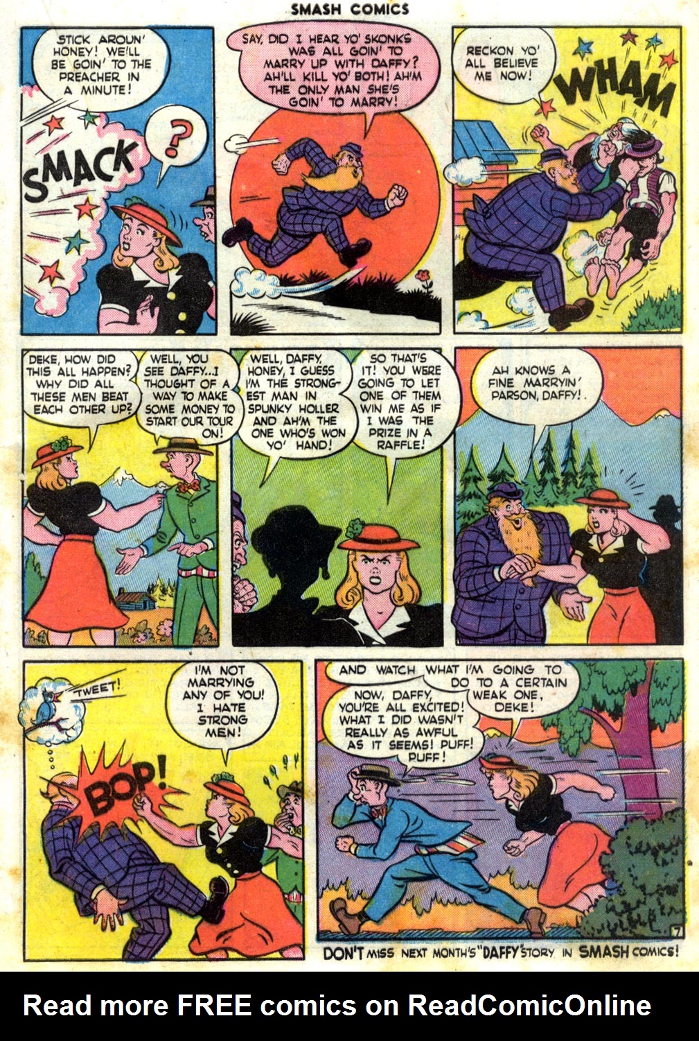 Read online Smash Comics comic -  Issue #48 - 37