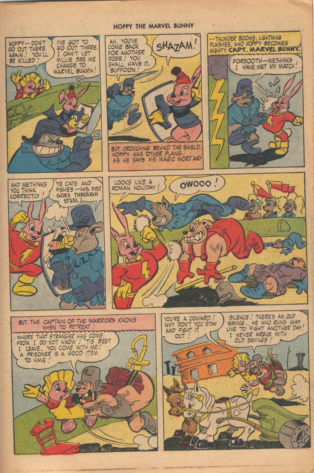 Read online Hoppy The Marvel Bunny comic -  Issue #3 - 32