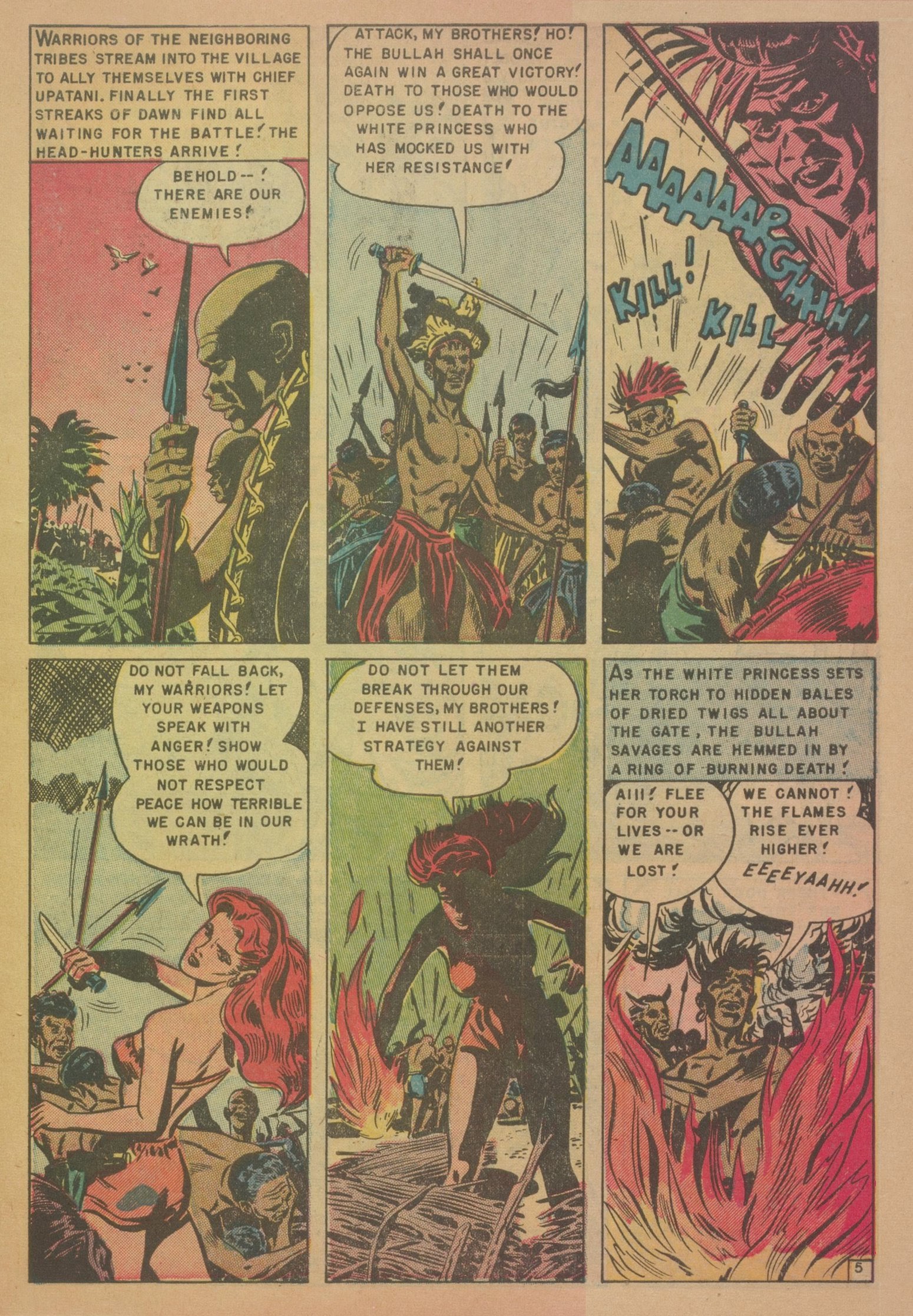 Read online Taanda White Princess of the Jungle comic -  Issue #4 - 7