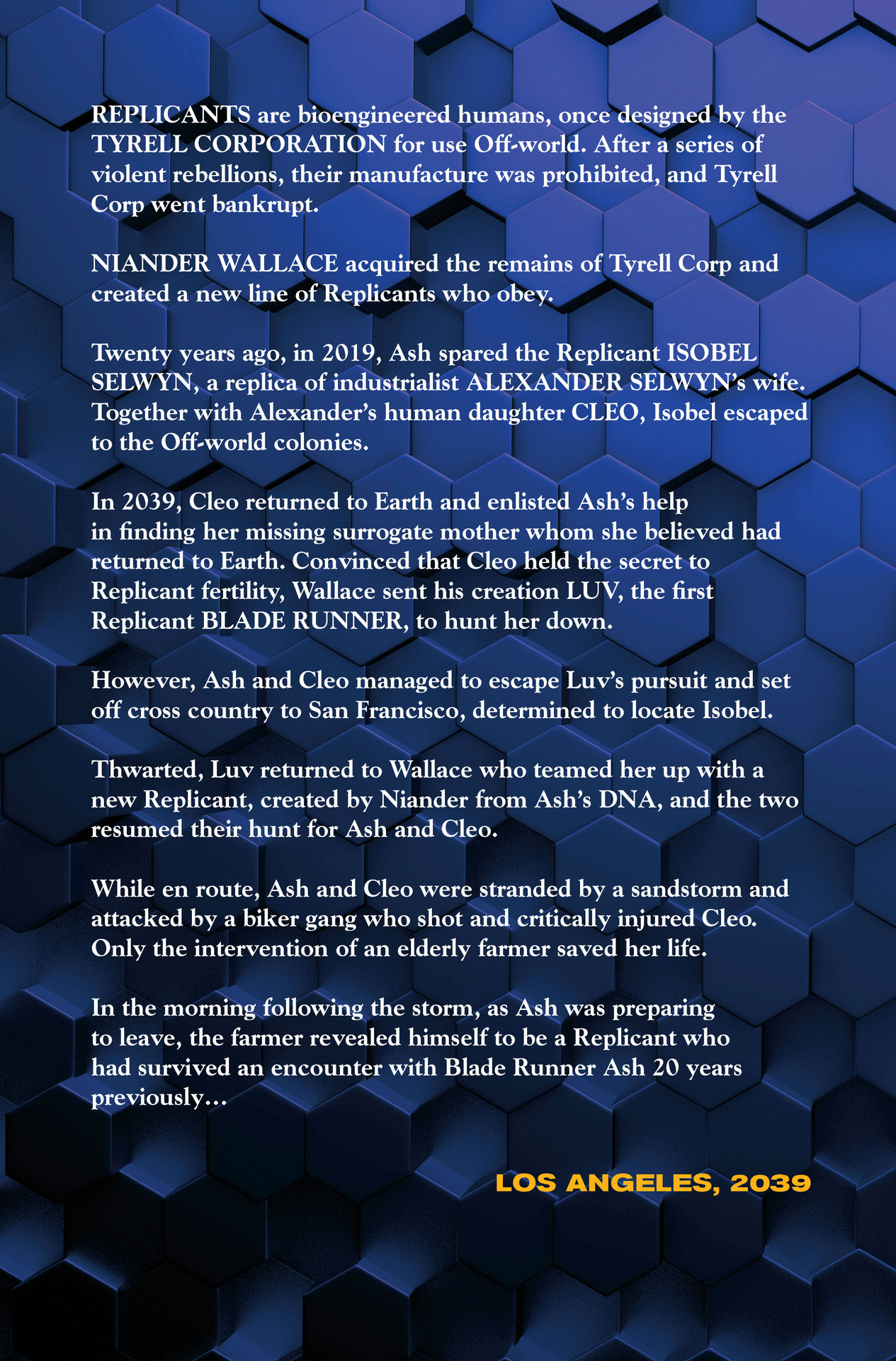 Read online Blade Runner 2039 comic -  Issue #7 - 6