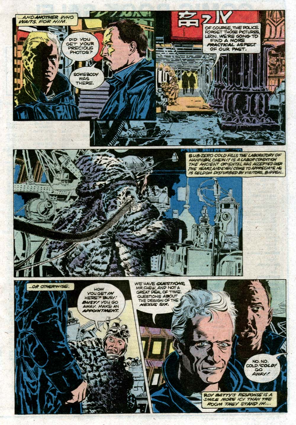 Read online Blade Runner comic -  Issue #1 - 14