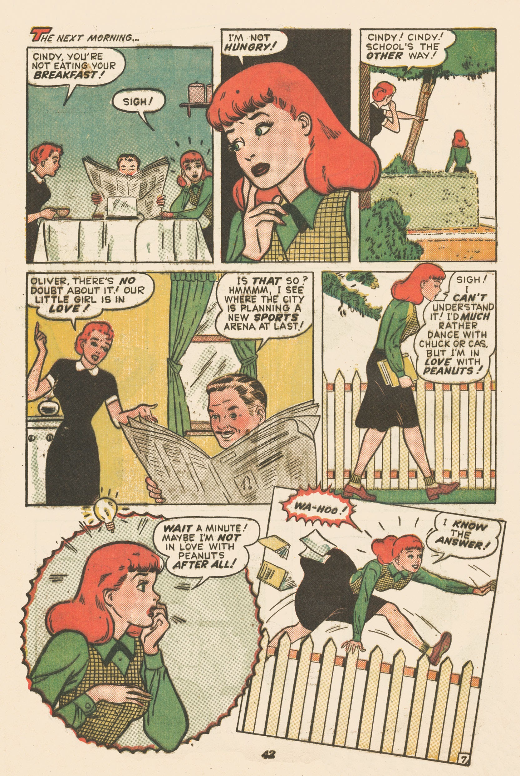 Read online Junior Miss (1947) comic -  Issue #29 - 38