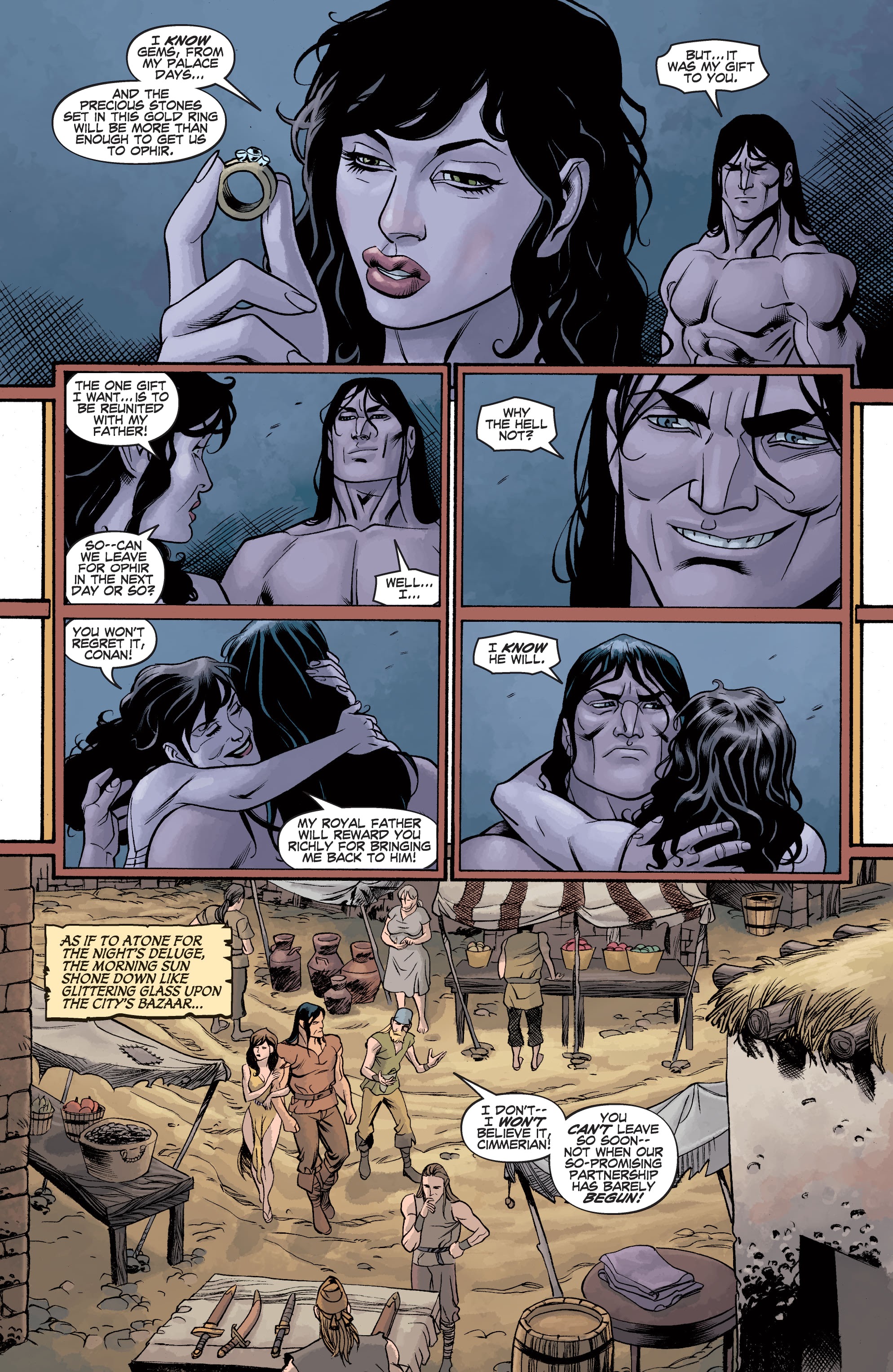 Read online Conan Chronicles Epic Collection comic -  Issue # TPB Horrors Beneath the Stones (Part 1) - 34