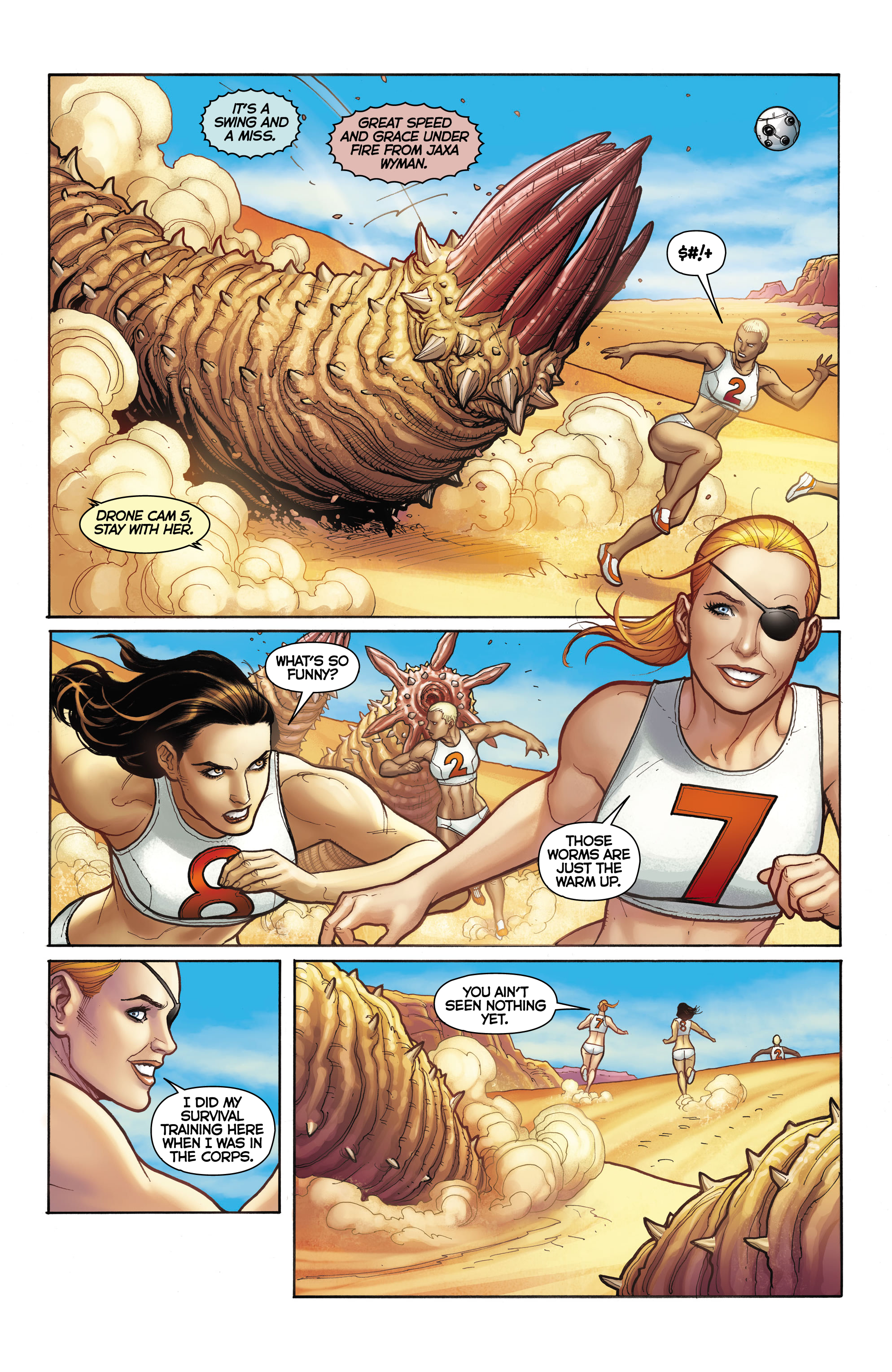 Read online Fight Girls comic -  Issue #2 - 9