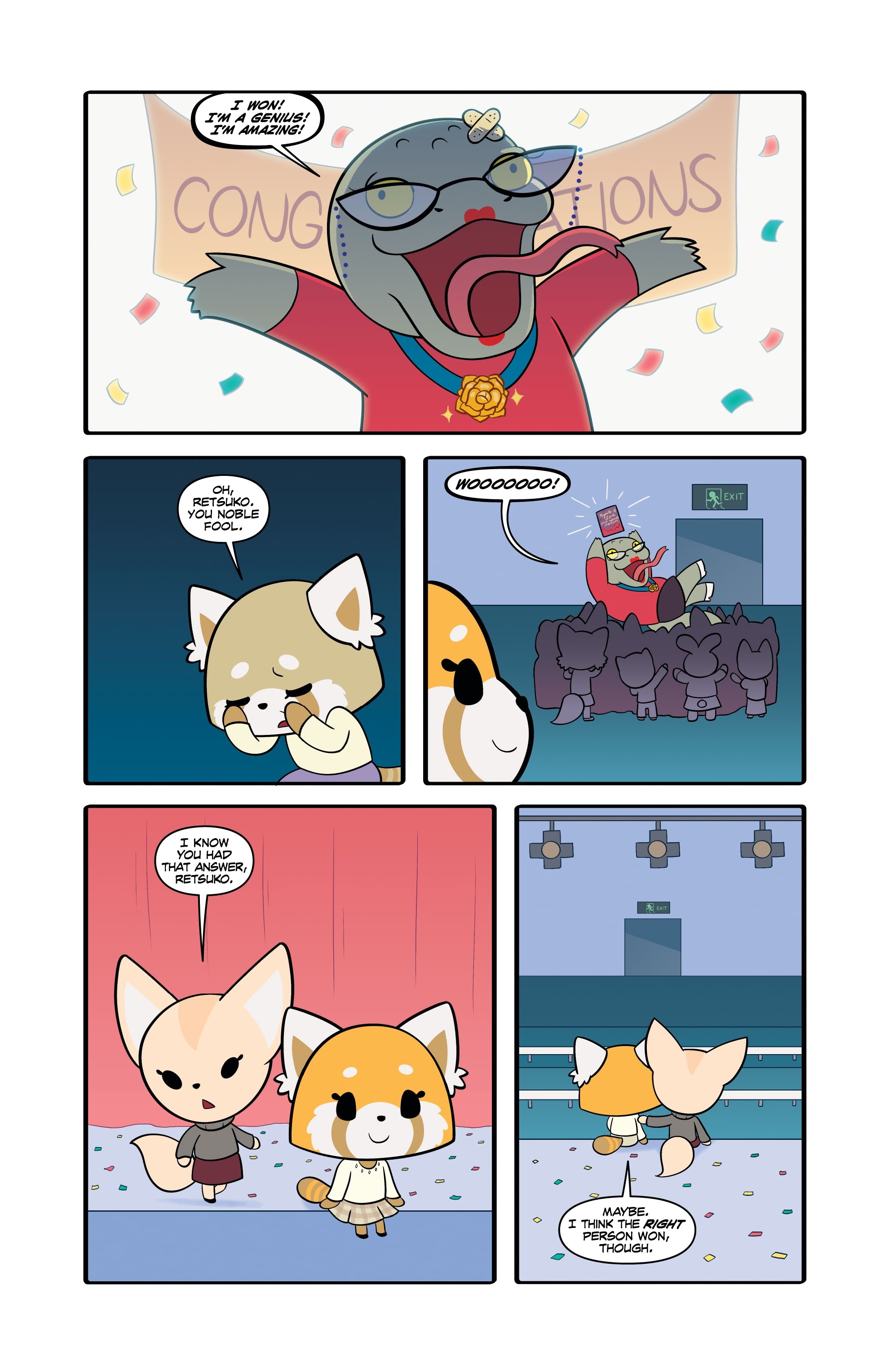 Read online Aggretsuko: Super Fun Special comic -  Issue # Full - 26