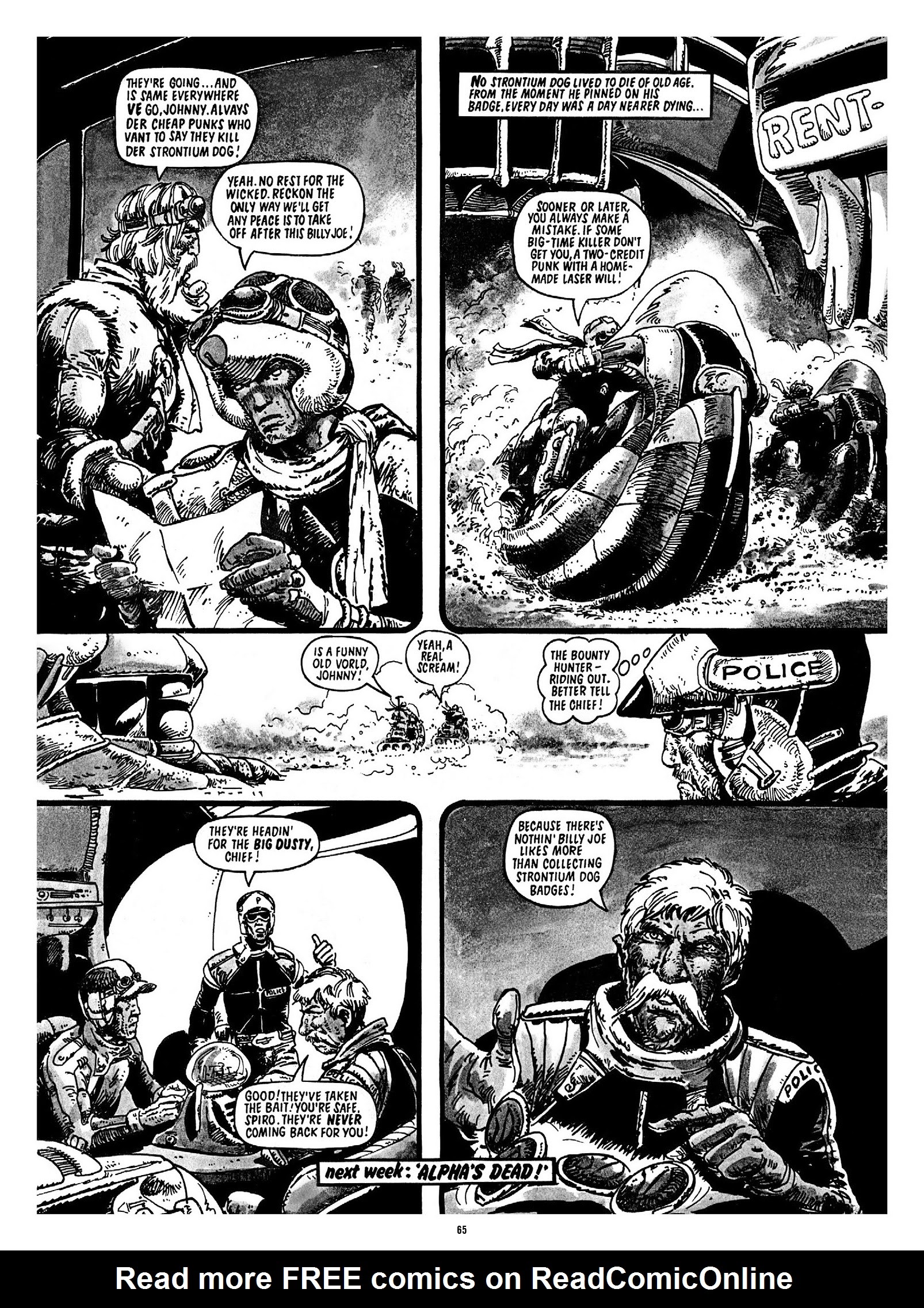 Read online Strontium Dog Search and Destroy: The Starlord Years comic -  Issue # TPB - 60