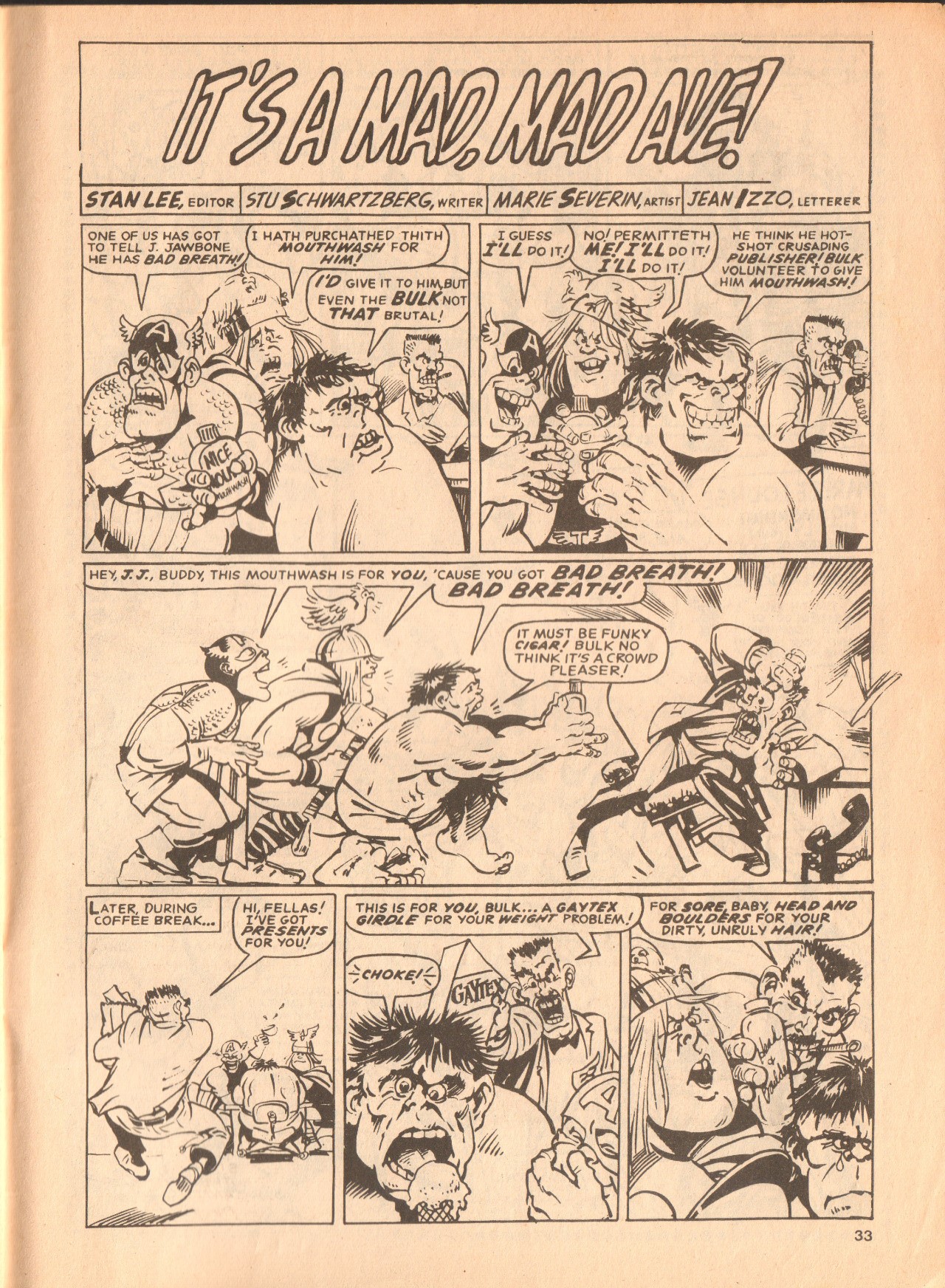 Read online Marvel Madhouse comic -  Issue #7 - 33
