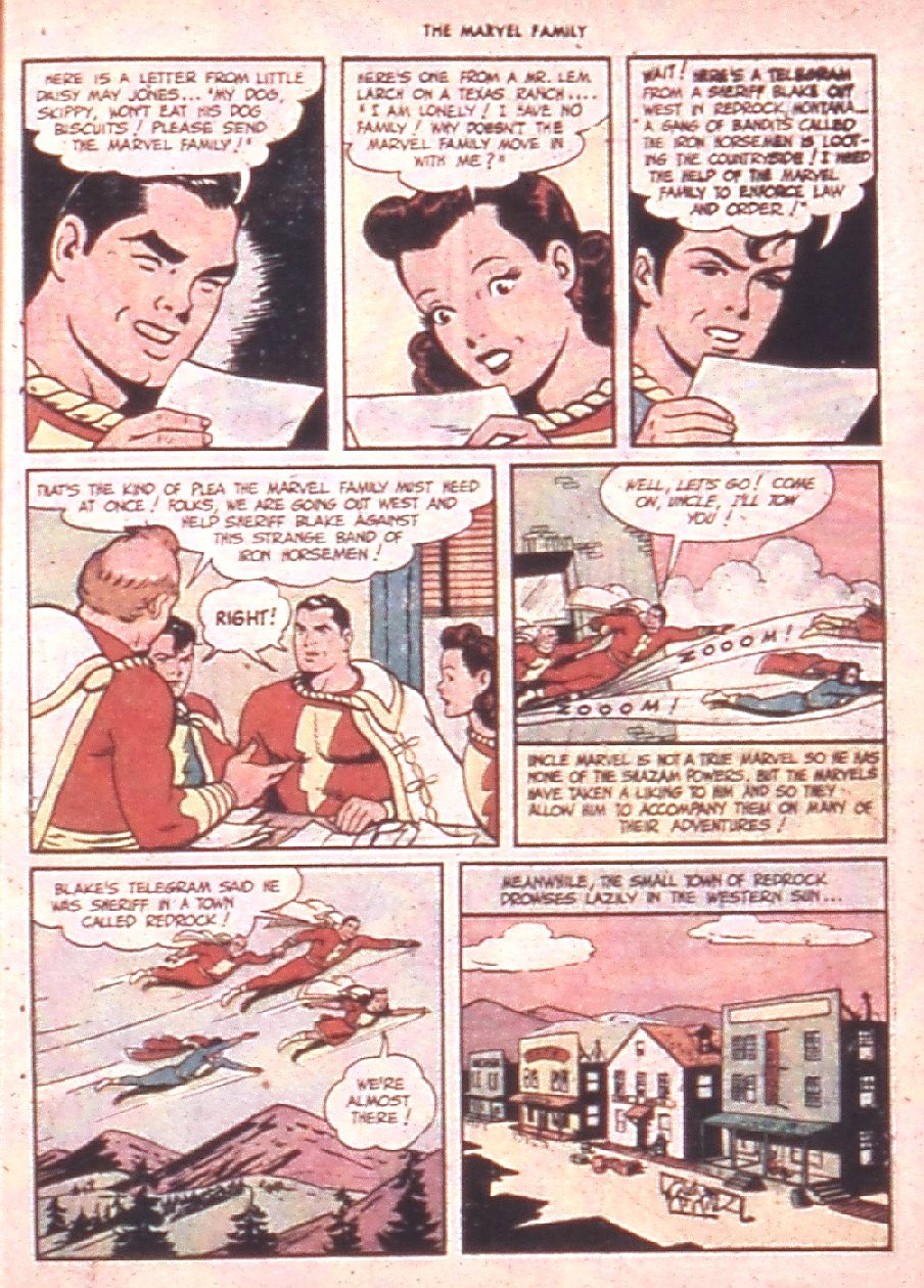 Read online The Marvel Family comic -  Issue #12 - 5