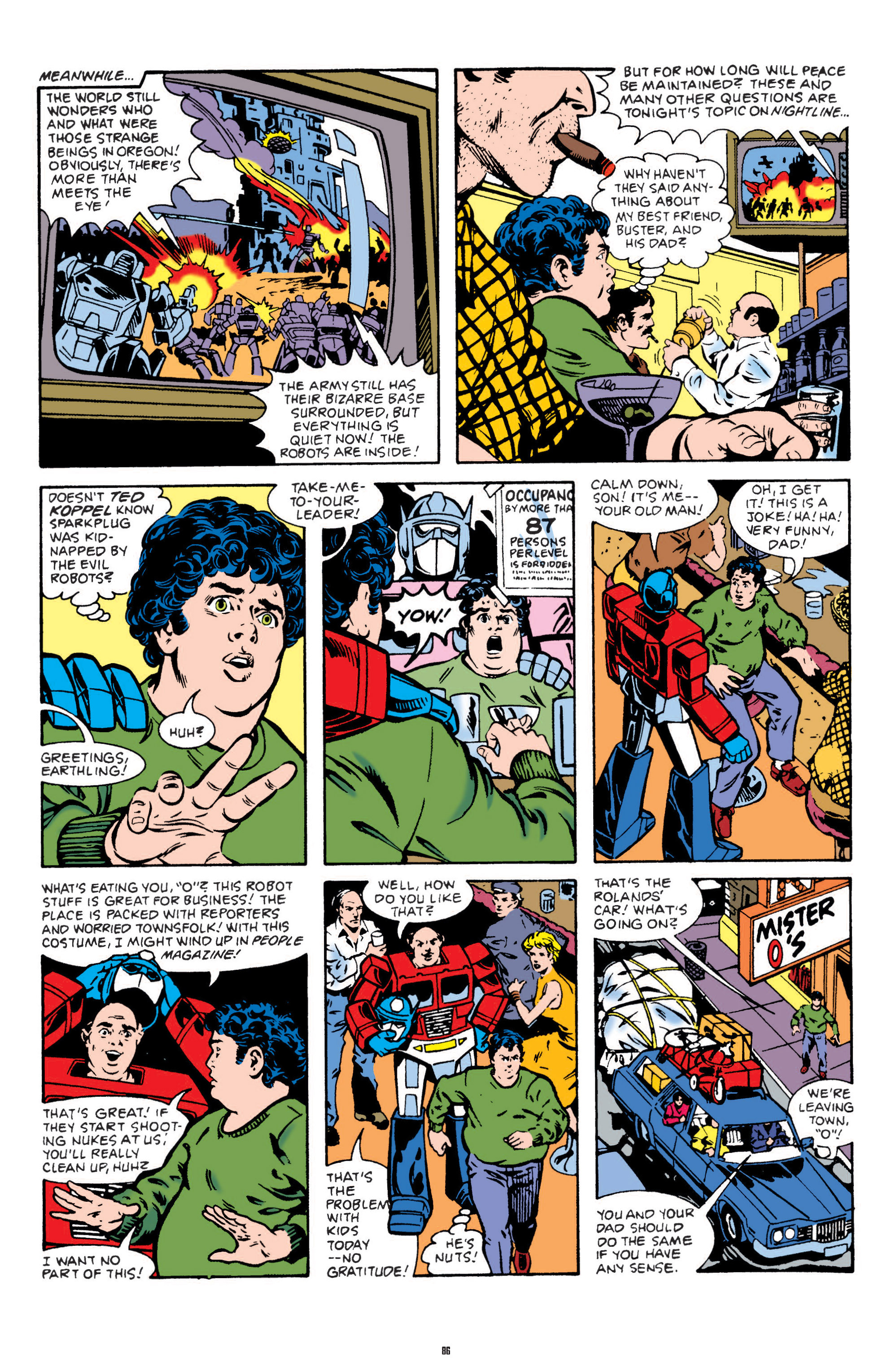 Read online The Transformers Classics comic -  Issue # TPB 1 - 87