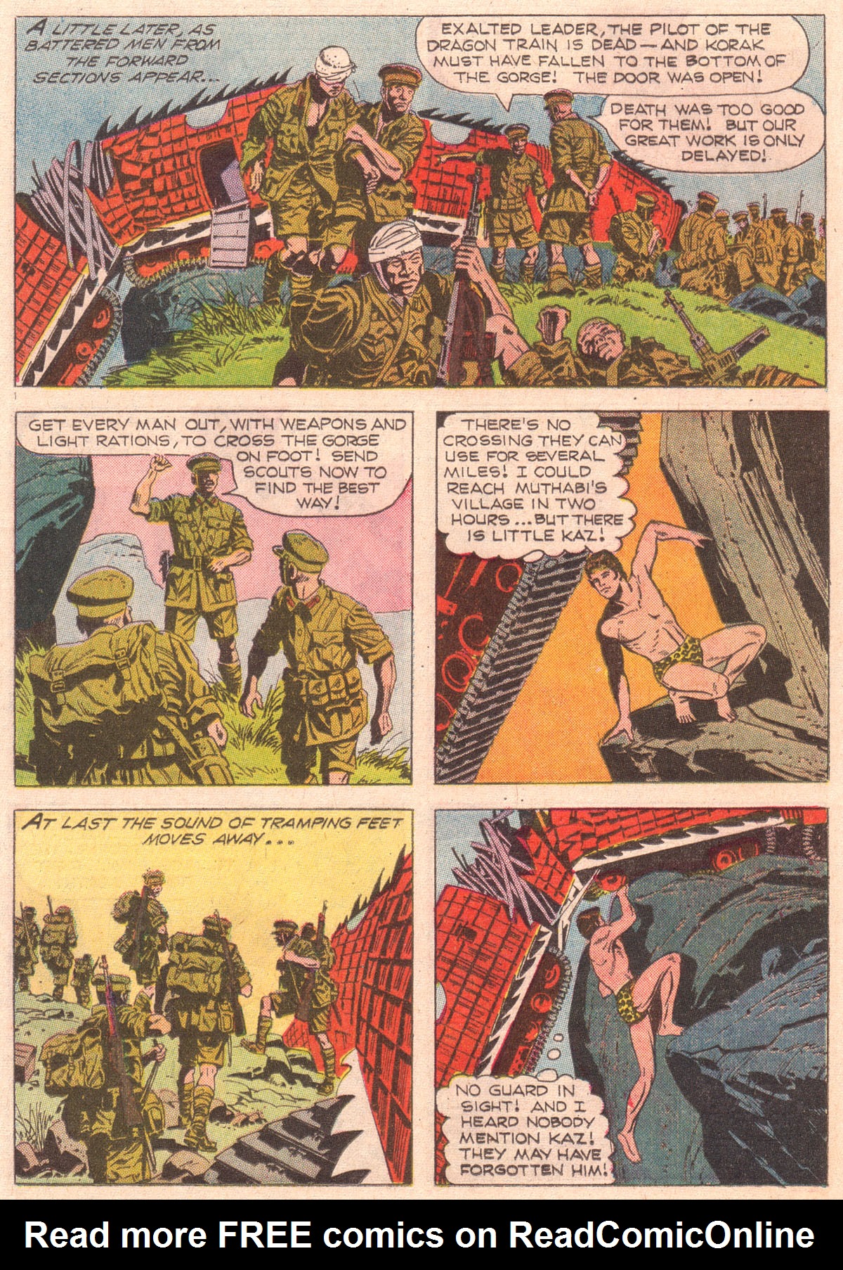 Read online Korak, Son of Tarzan (1964) comic -  Issue #22 - 13