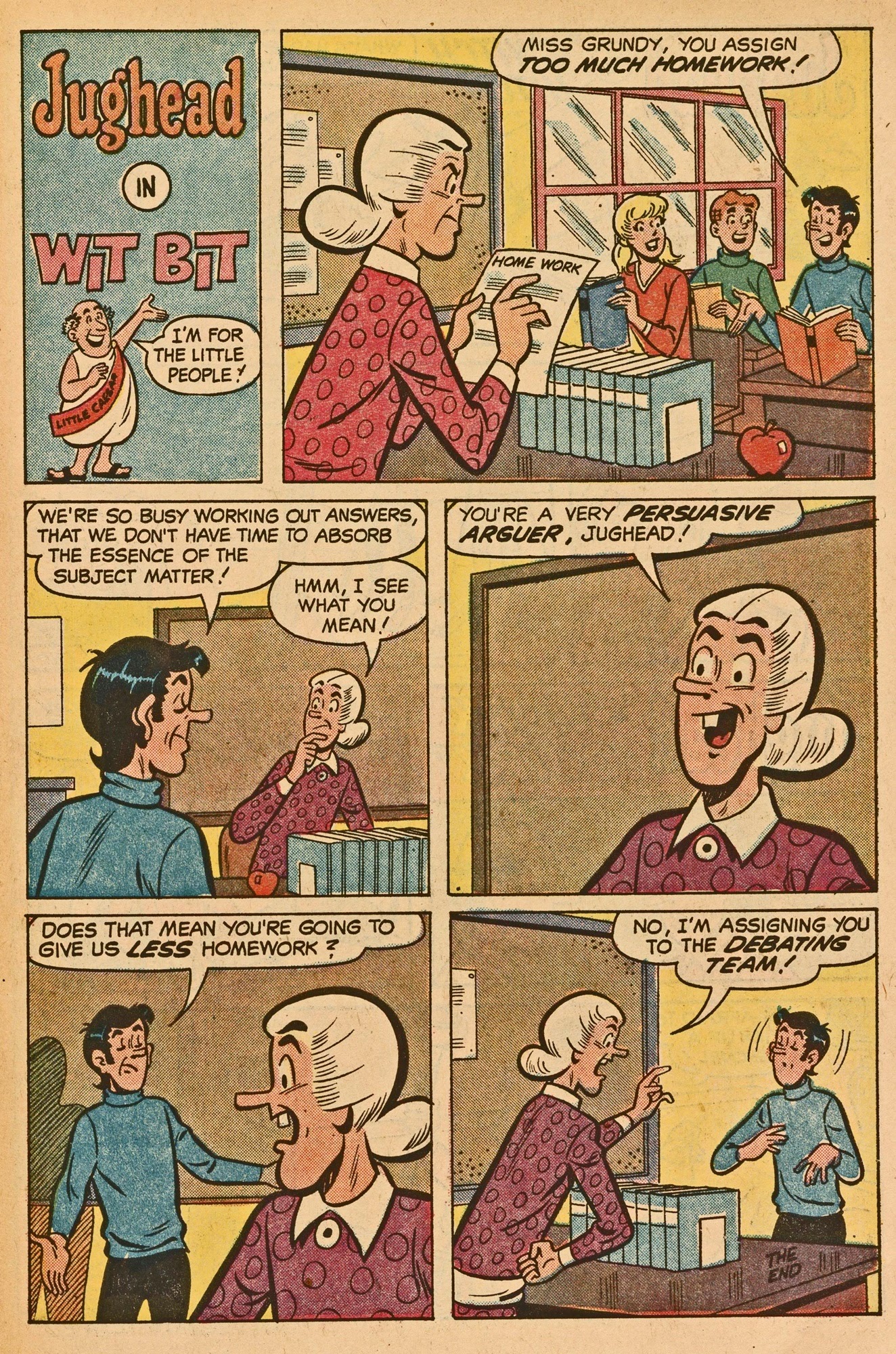 Read online Jughead's Jokes comic -  Issue #28 - 47