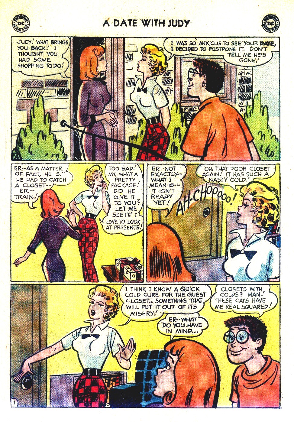 Read online A Date with Judy comic -  Issue #78 - 13