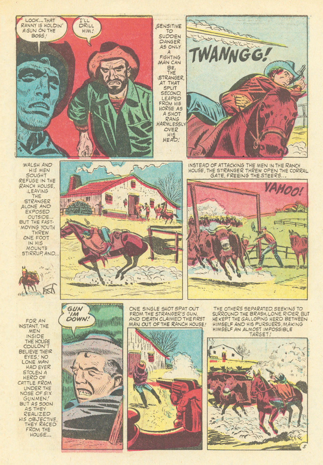Read online Western Outlaws (1954) comic -  Issue #7 - 31