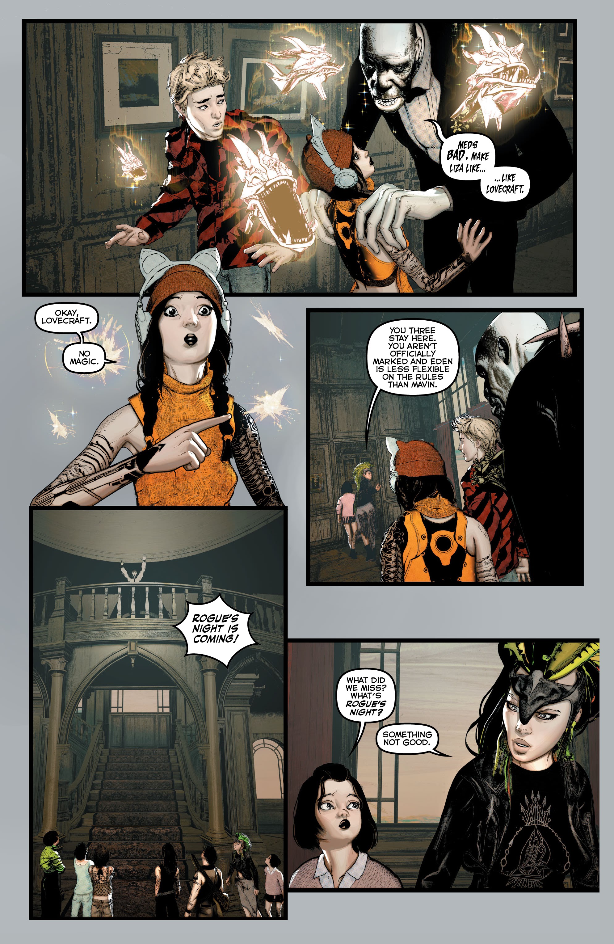 Read online The Marked comic -  Issue # _Halloween Special - 4