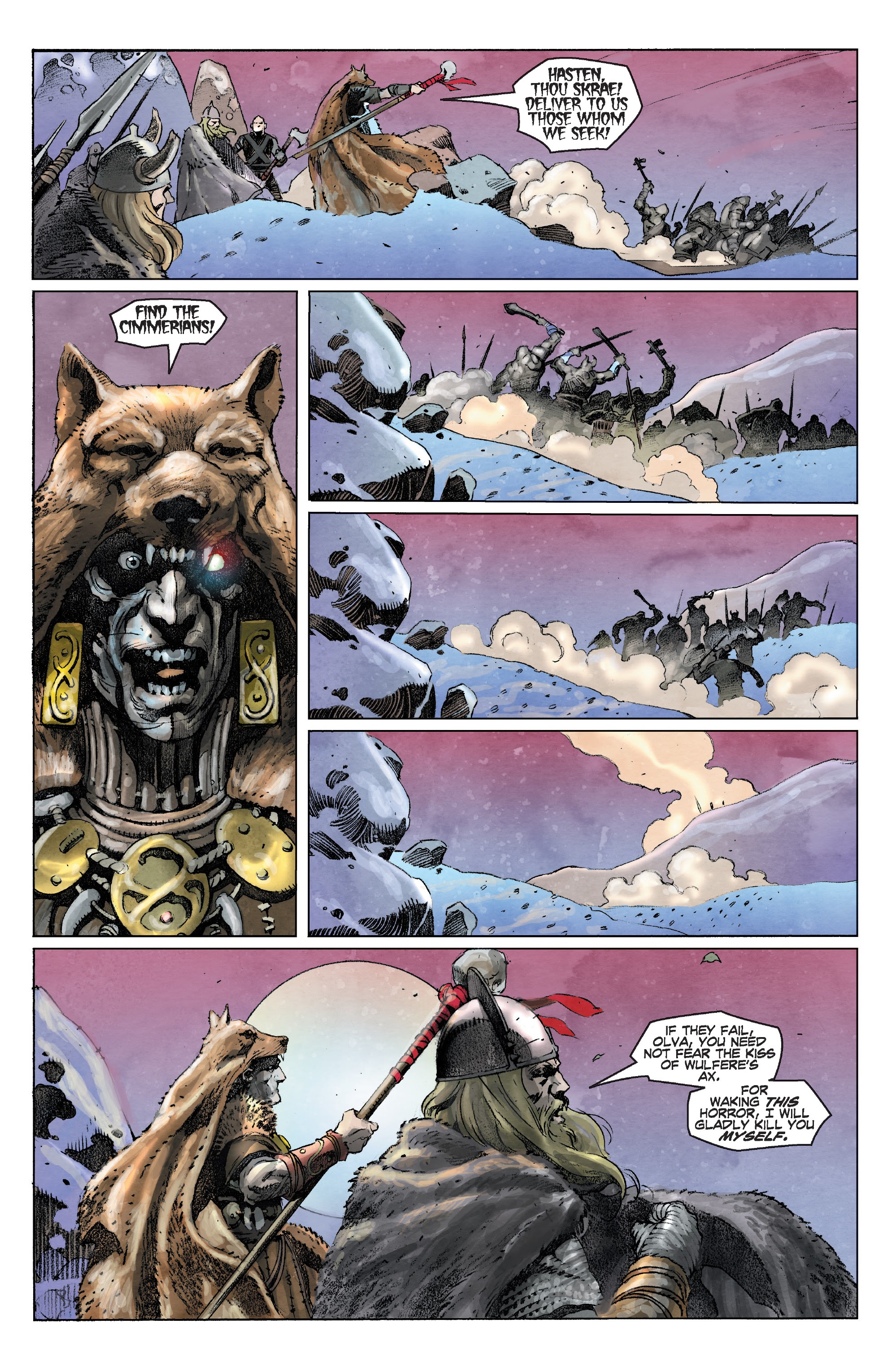 Read online Conan Chronicles Epic Collection comic -  Issue # TPB Return to Cimmeria (Part 4) - 63