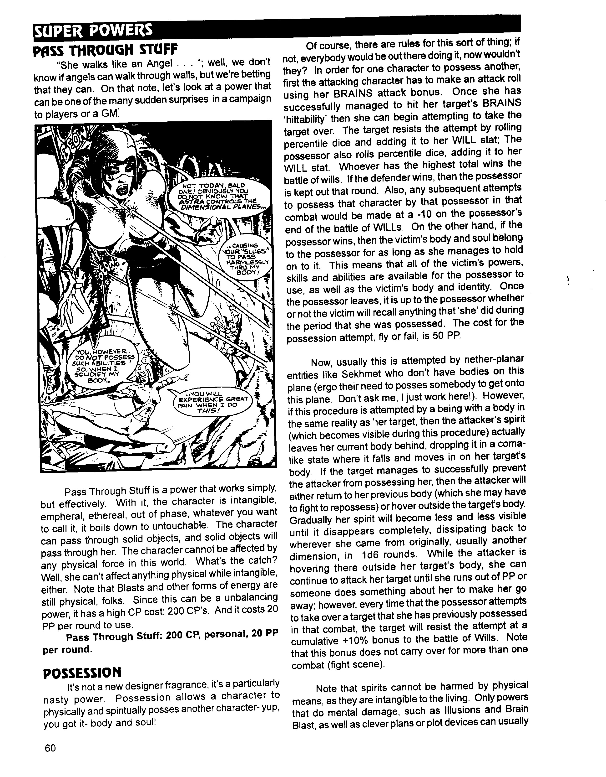 Read online Superbabes: The Femforce Role-Playing Game comic -  Issue # TPB - 62