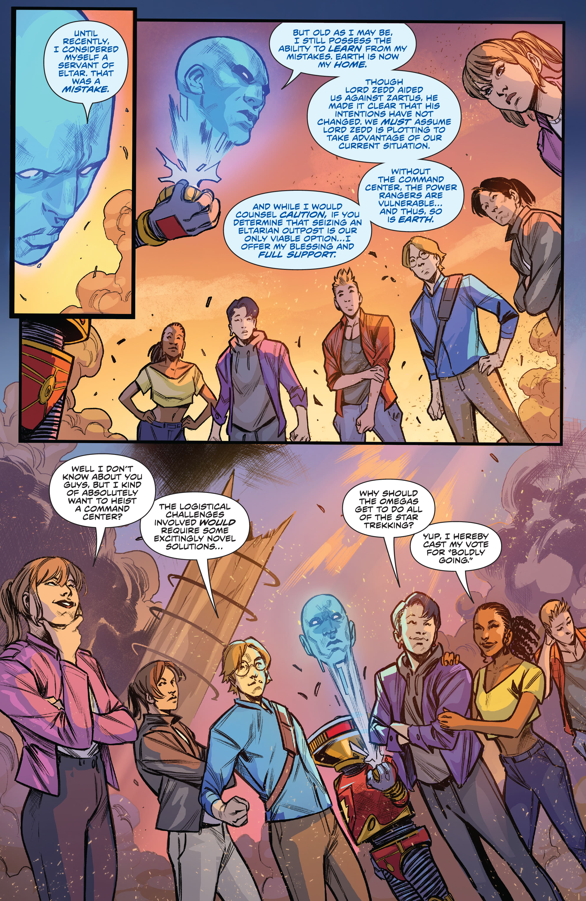 Read online Mighty Morphin comic -  Issue #17 - 6