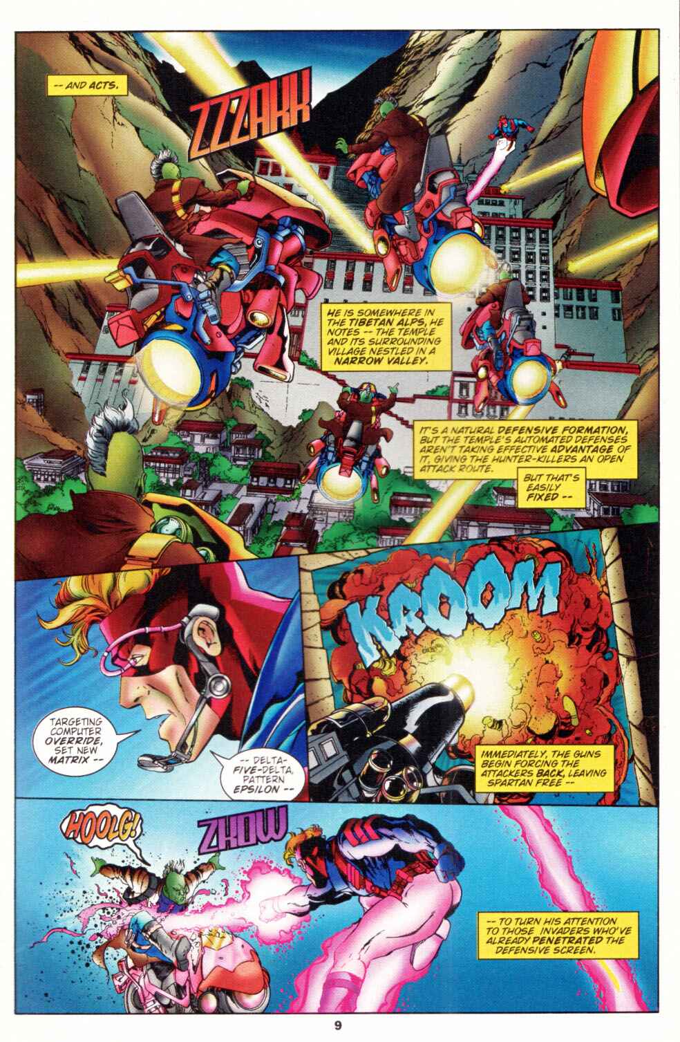 Read online Spartan: Warrior Spirit comic -  Issue #1 - 10