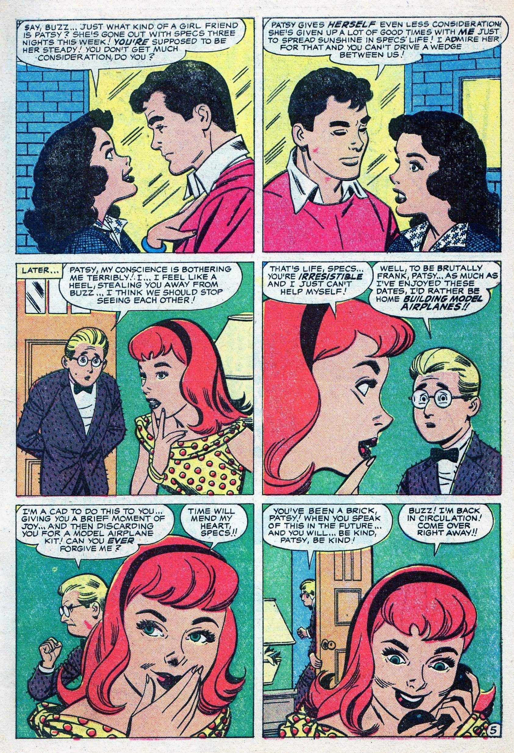 Read online Patsy and Hedy comic -  Issue #52 - 7