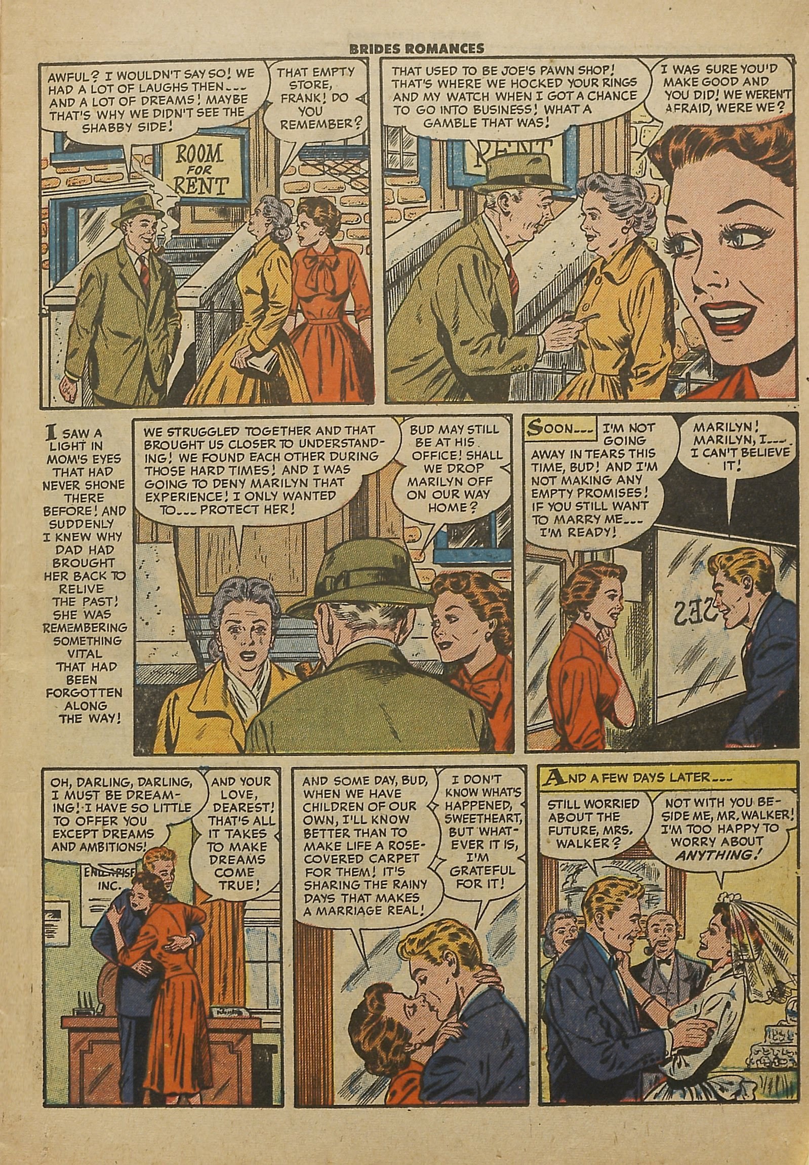 Read online Brides Romances comic -  Issue #7 - 11