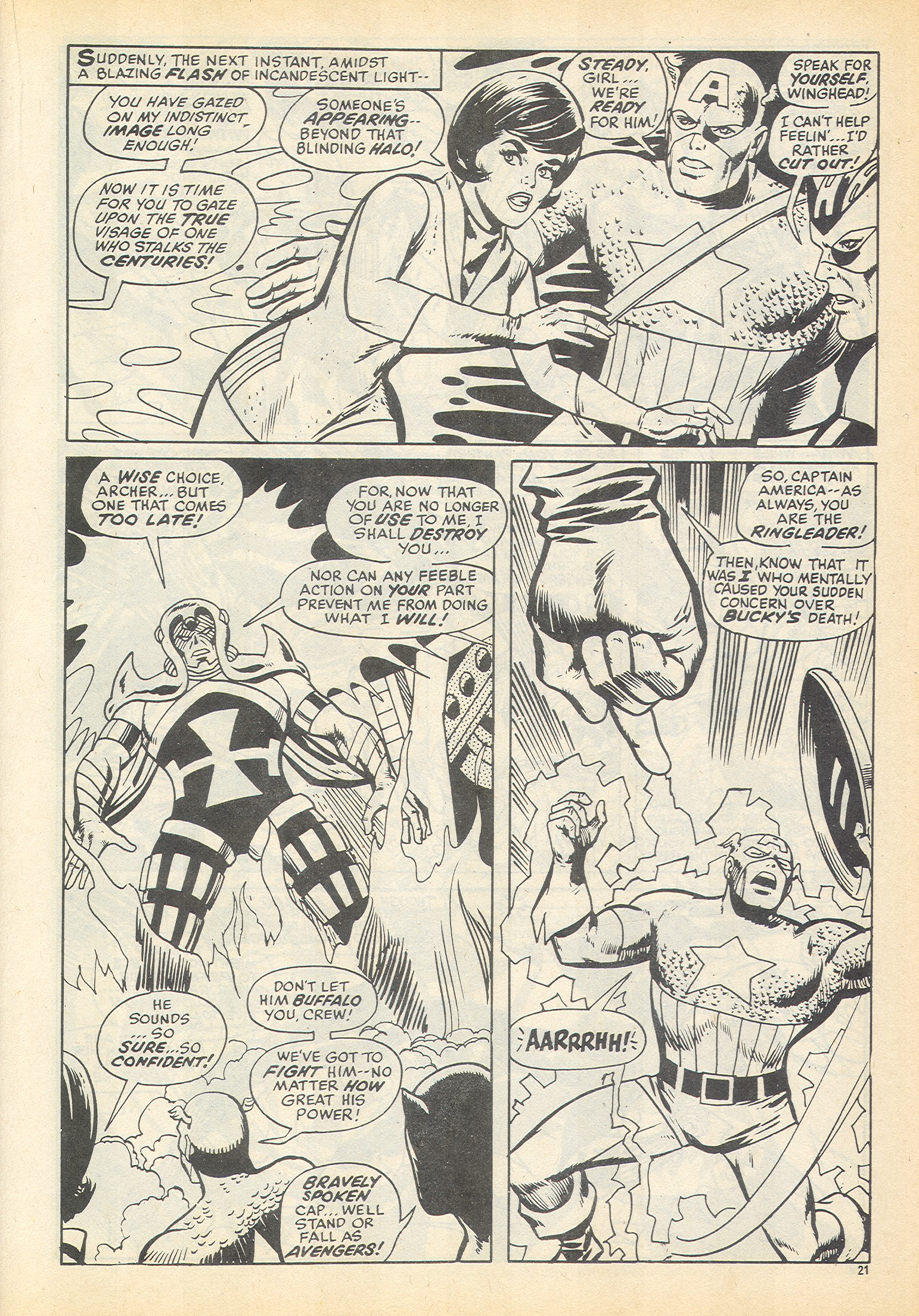 Read online The Avengers (1973) comic -  Issue #81 - 21