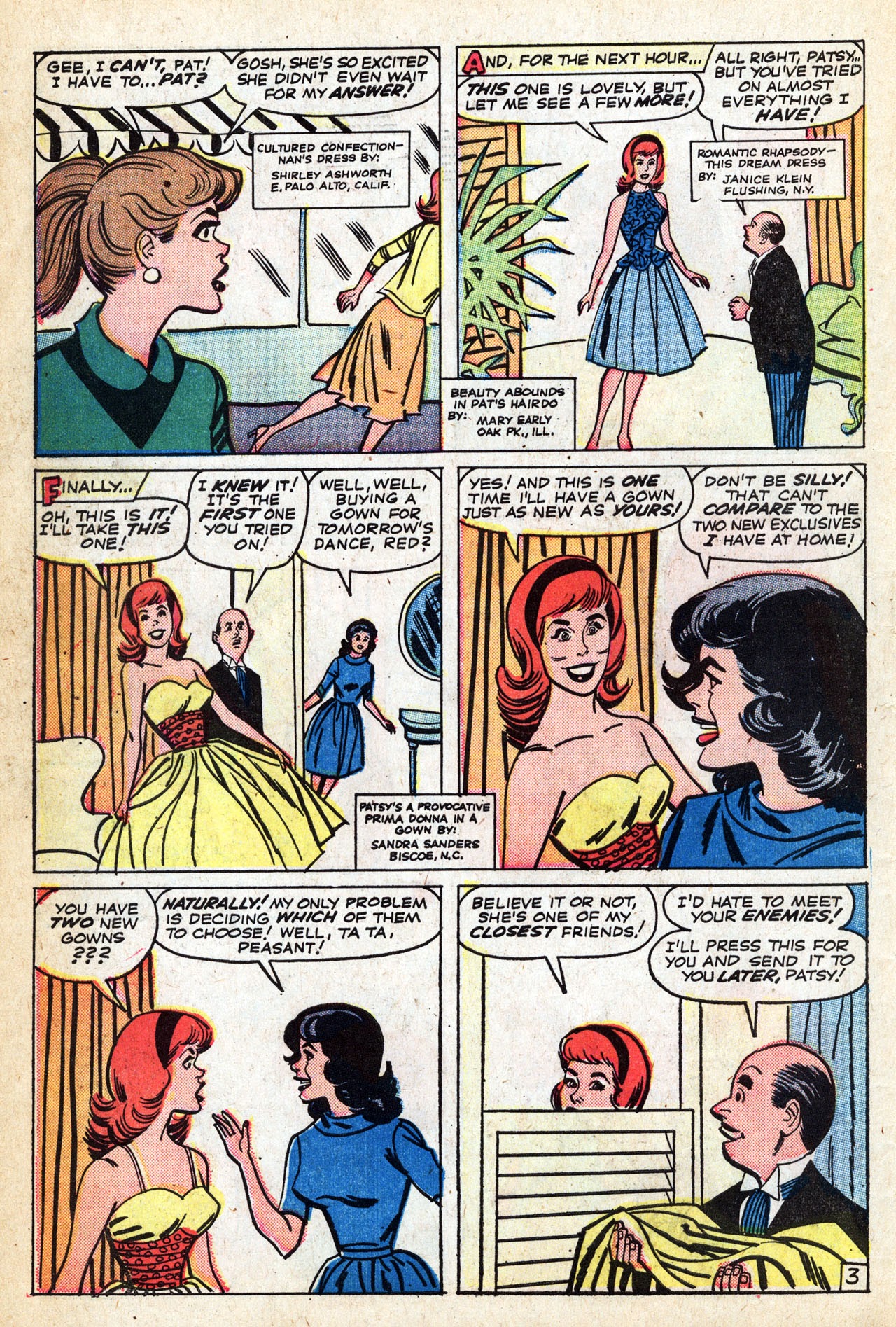 Read online Patsy and Hedy comic -  Issue #90 - 30