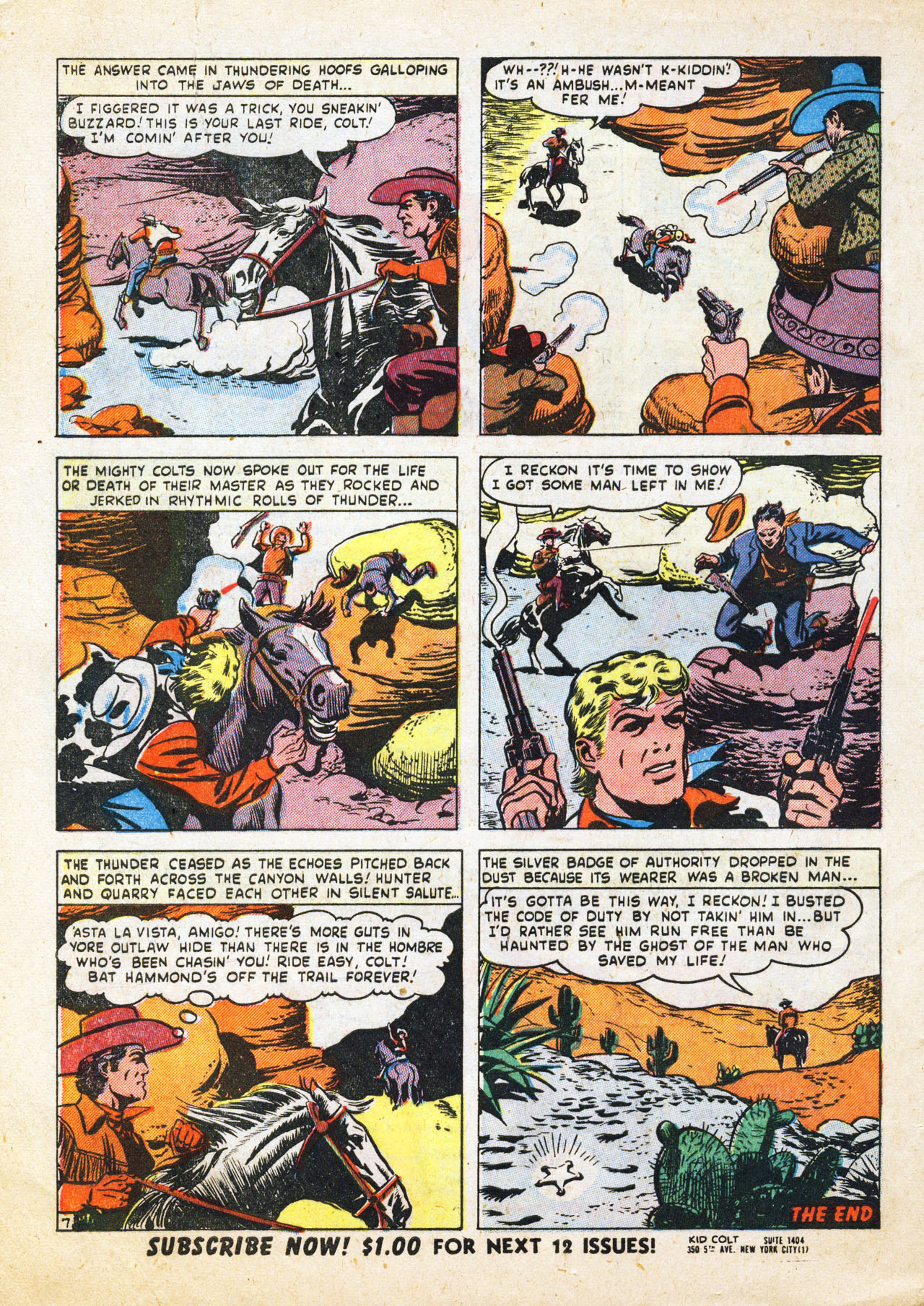 Read online Kid Colt Outlaw comic -  Issue #14 - 31
