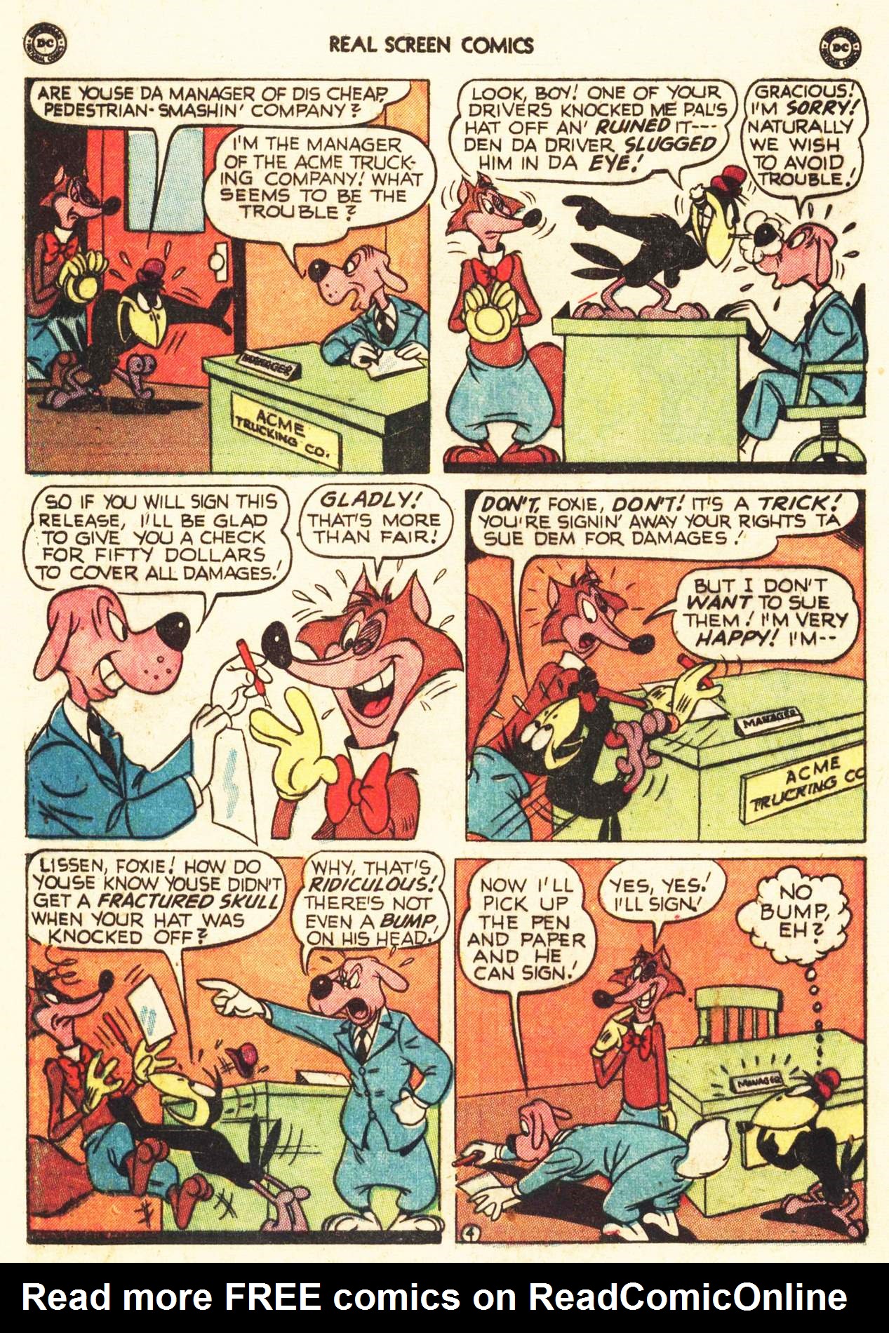 Read online Real Screen Comics comic -  Issue #31 - 46